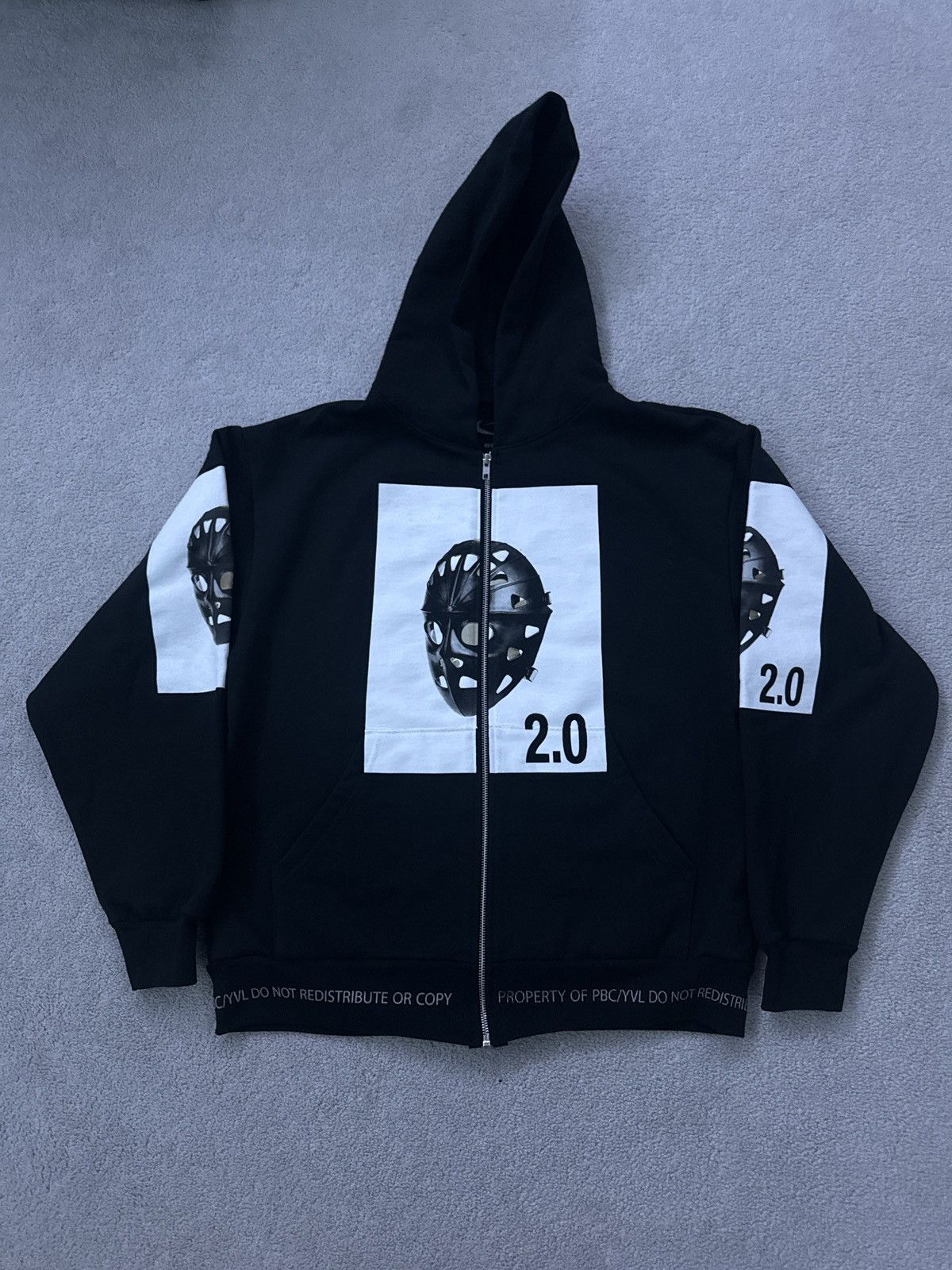 Playboi Carti Playboi carti MUSIC double zip up jacket | Grailed