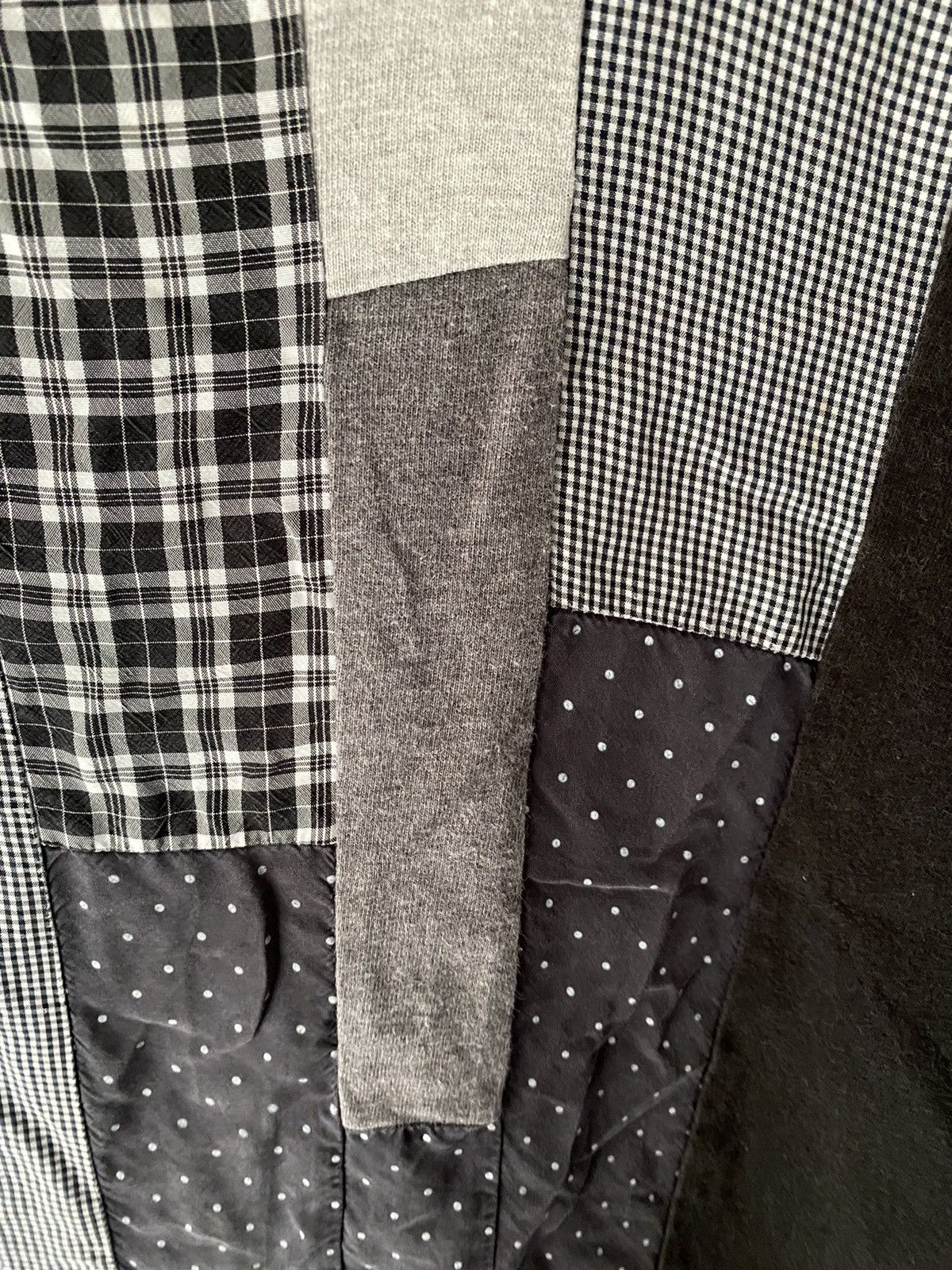 Comme des Garcons Homme 2006 CDGH patchwork reconsuction long sleeve Size US S / EU 44-46 / 1 - 8 Thumbnail
