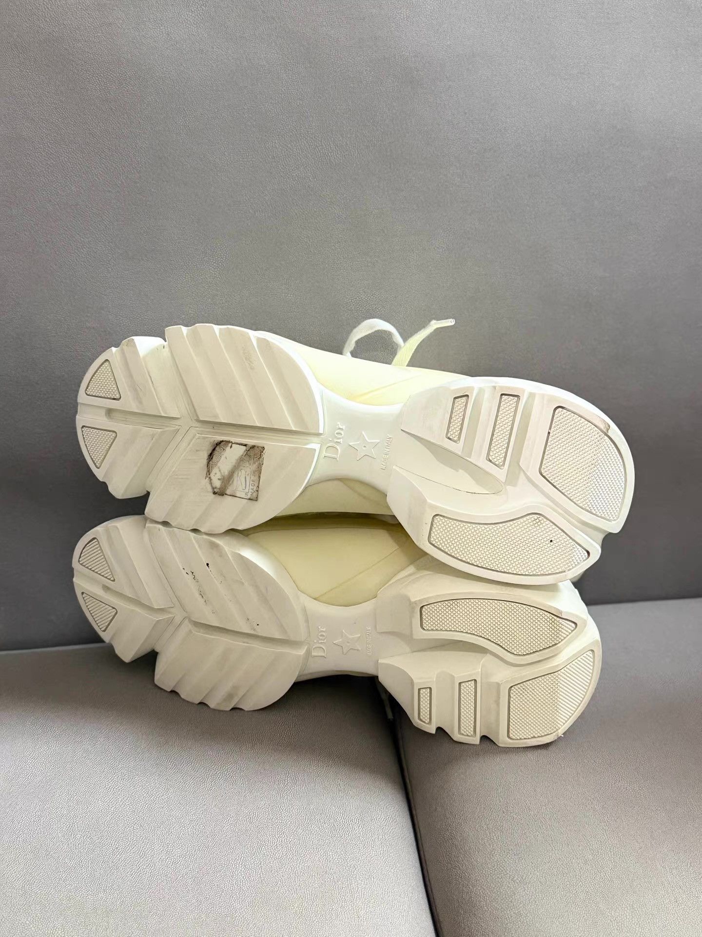 Dior Dior D-Connect white dad sneakers Ｑ20 Size US 6.5 / IT 36.5 - 4 Thumbnail