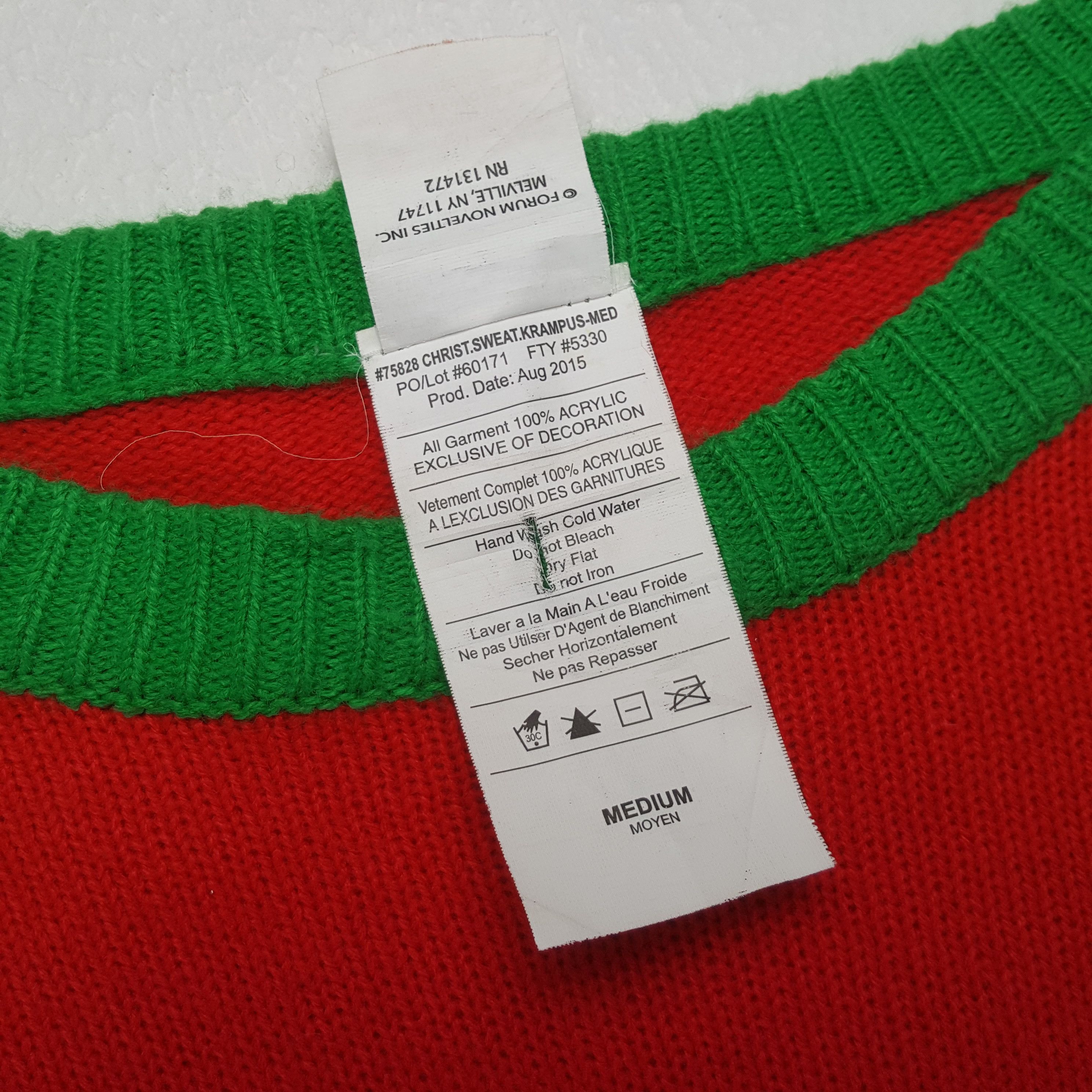 Vintage Vintaga Krampus Season Beanting Brand Sweatshirt RR5 Size US M / EU 48-50 / 2 - 5 Thumbnail