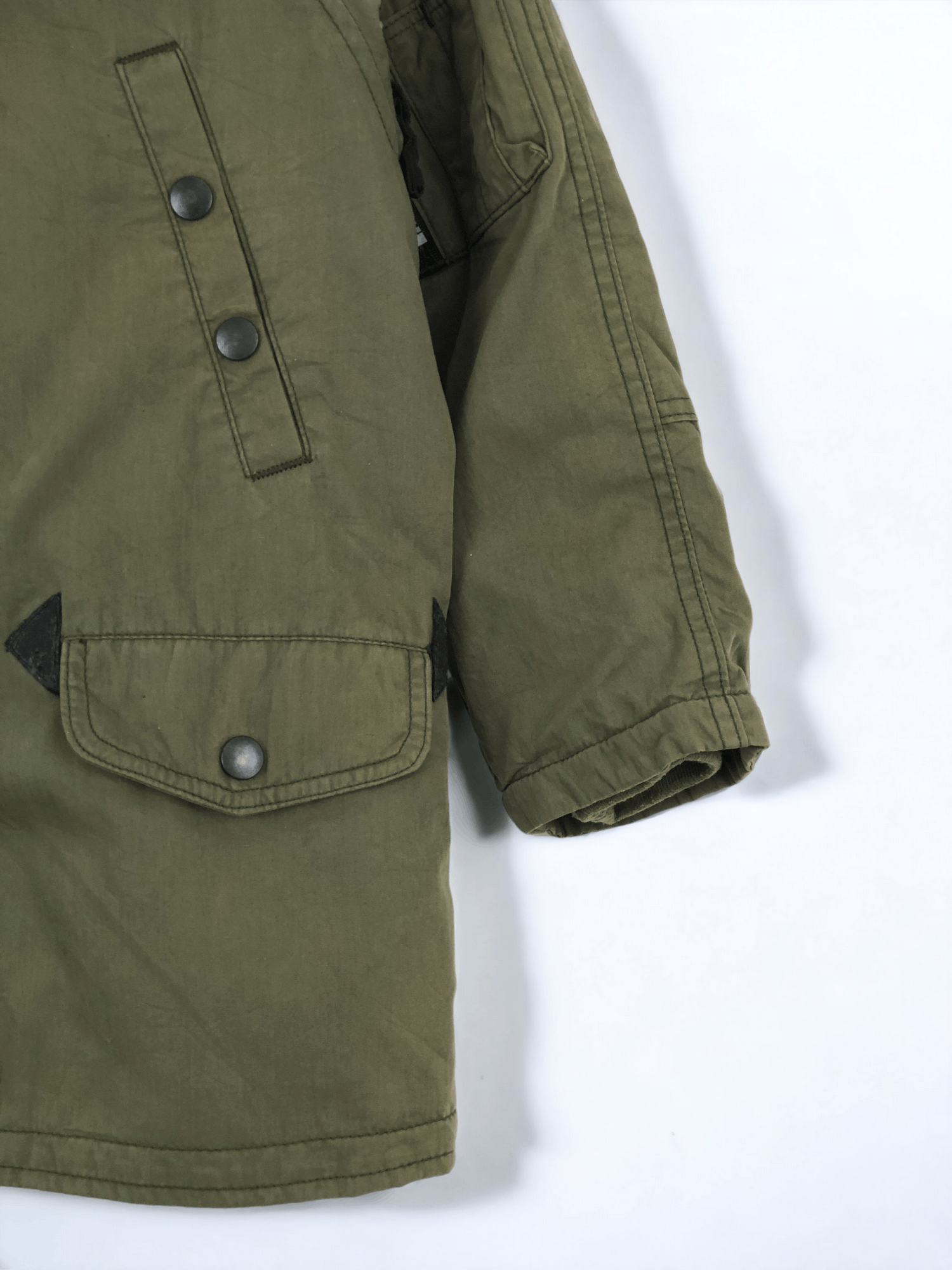 Alpha Industries Vintage Alpha Industries Zipper Ups Sherpa Jacket JA0025 Size US XXS / EU 40 - 9 Thumbnail