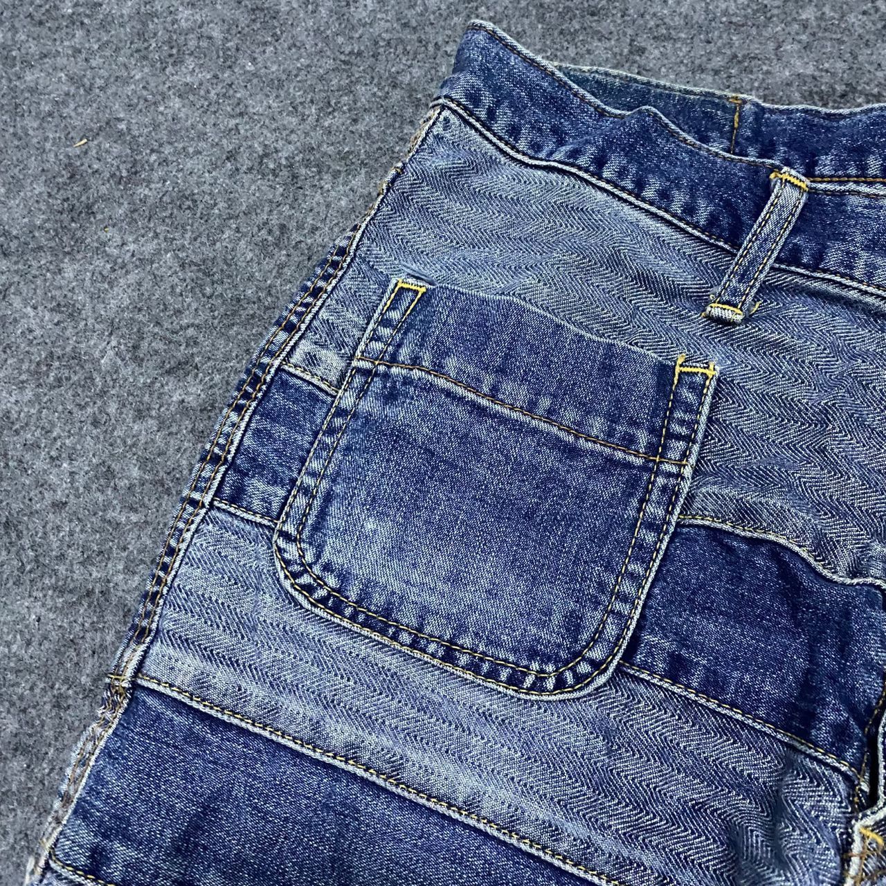 Hysteric Glamour Delete Vintage Kinky Hysteric Glamour Patchwork Hagi Denim Size US 31 - 8 Thumbnail