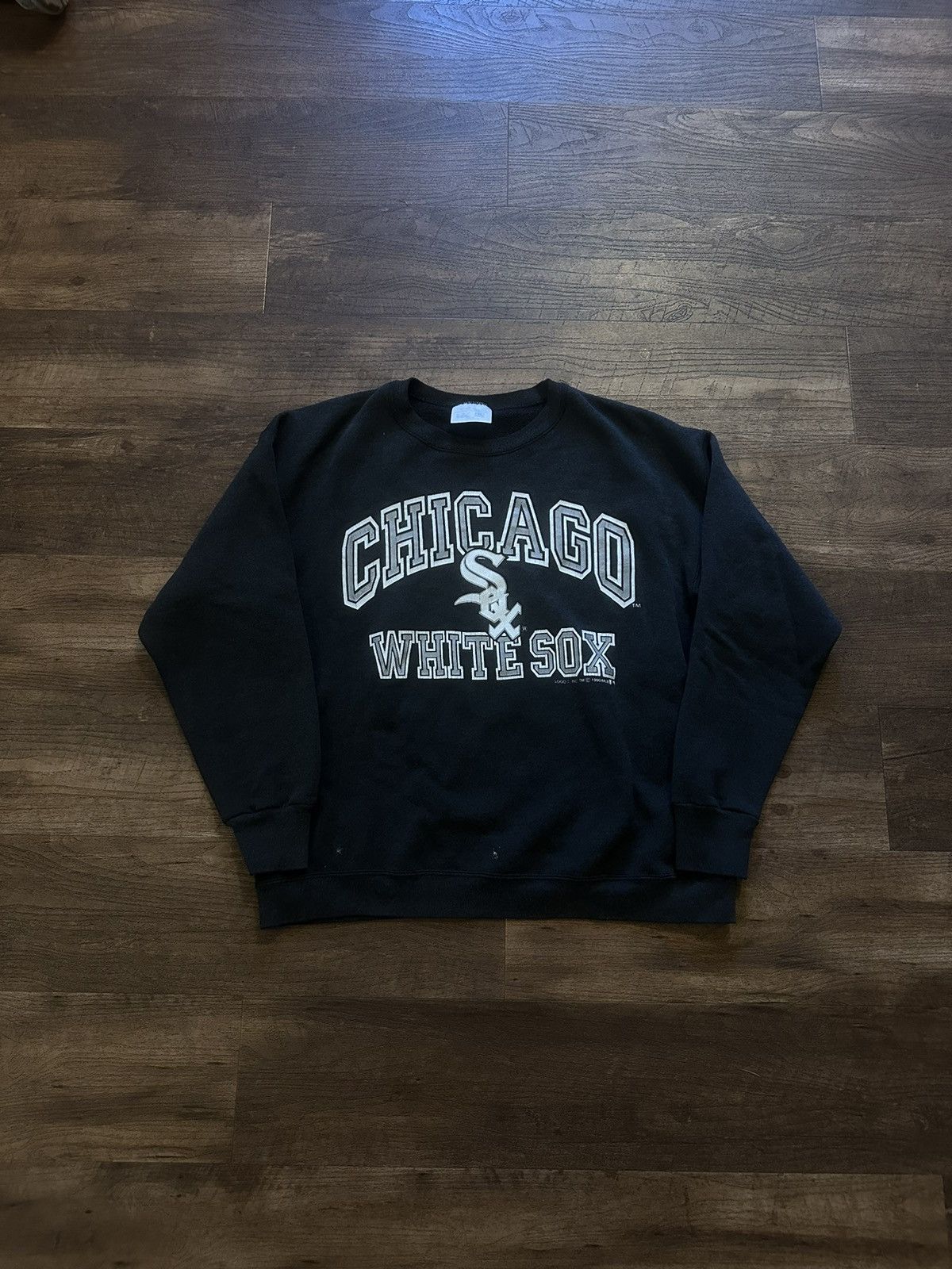 Vintage Chicago White Socks Crewneck Size US XL / EU 56 / 4 - 1 Thumbnail