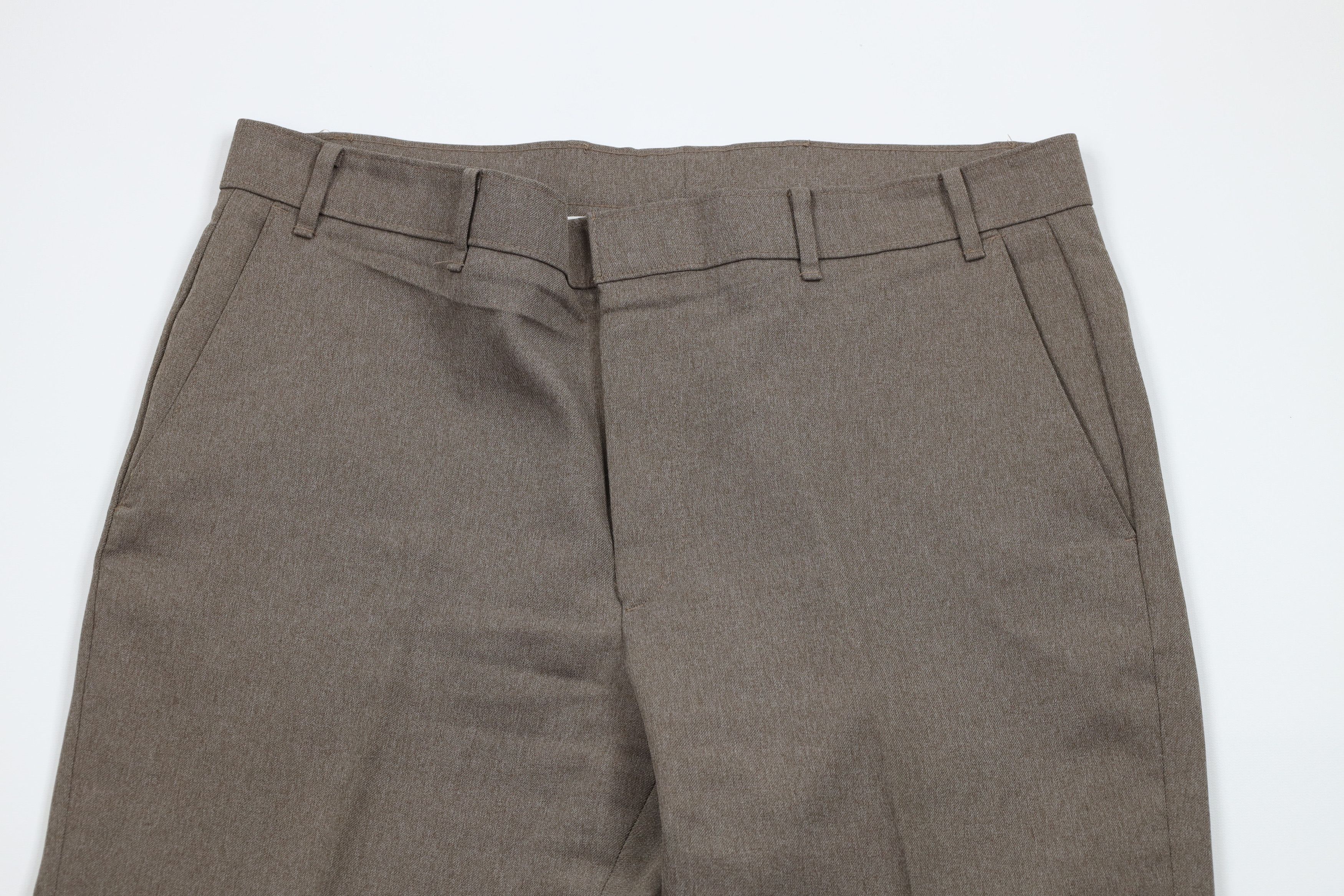 Levi's × Vintage Vintage 70s Levis Wide Leg Bell Bottoms Pants Beige USA Size US 38 / EU 54 - 2 Thumbnail