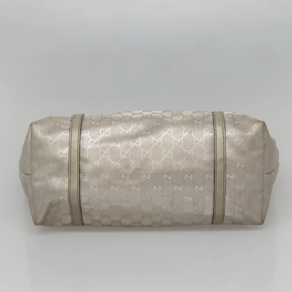 Gucci GUCCI GG Implementation Tote Bag Silver Size ONE SIZE - 9 Thumbnail
