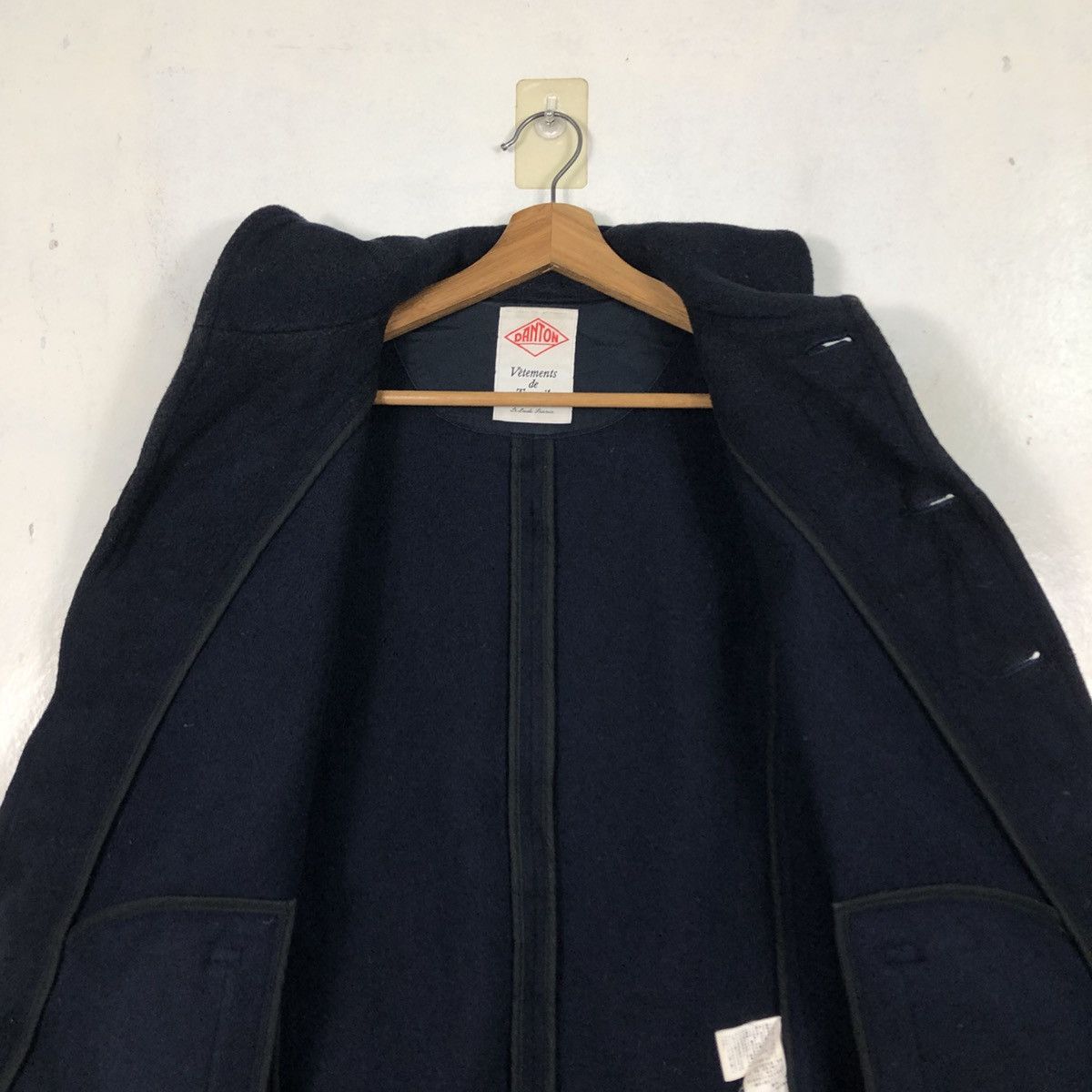 Japanese Brand Vintage Wool Button Jacket Danton Shawl Collar Size US M / EU 48-50 / 2 - 16 Thumbnail