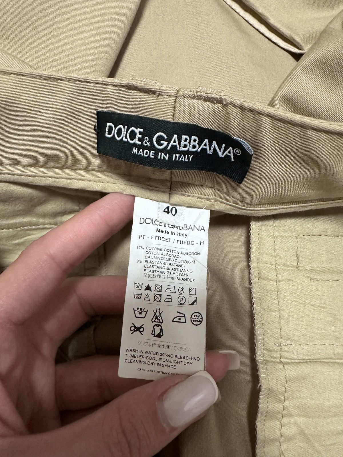 Dolce & Gabbana Dolce & Gabbana luxury classic pants Size 26" / US 2 / IT 38 - 9 Thumbnail