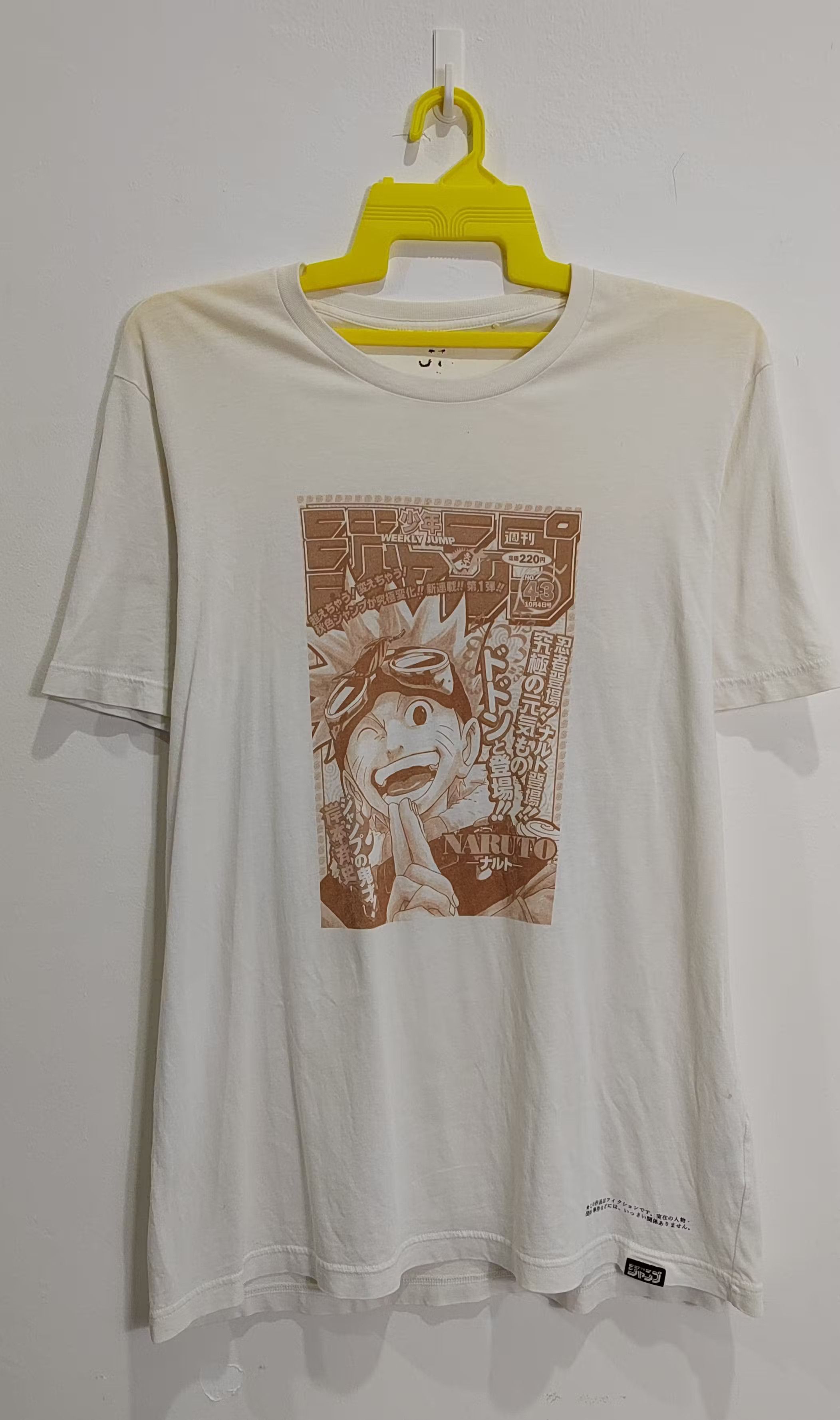 Anime × Cartoon Network × Vintage Naruto BigPrint Design Uniqlo | Evangelion | Hunterxhunter Size US XL / EU 56 / 4 - 3 Thumbnail