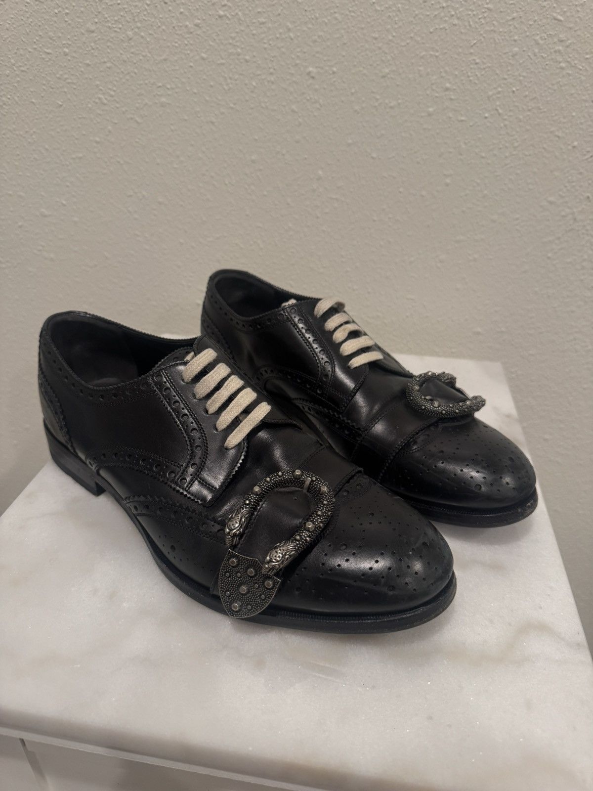 Gucci Gucci Dionysus Brogue Derby Size US 9.5 / EU 42-43 - 1 Thumbnail