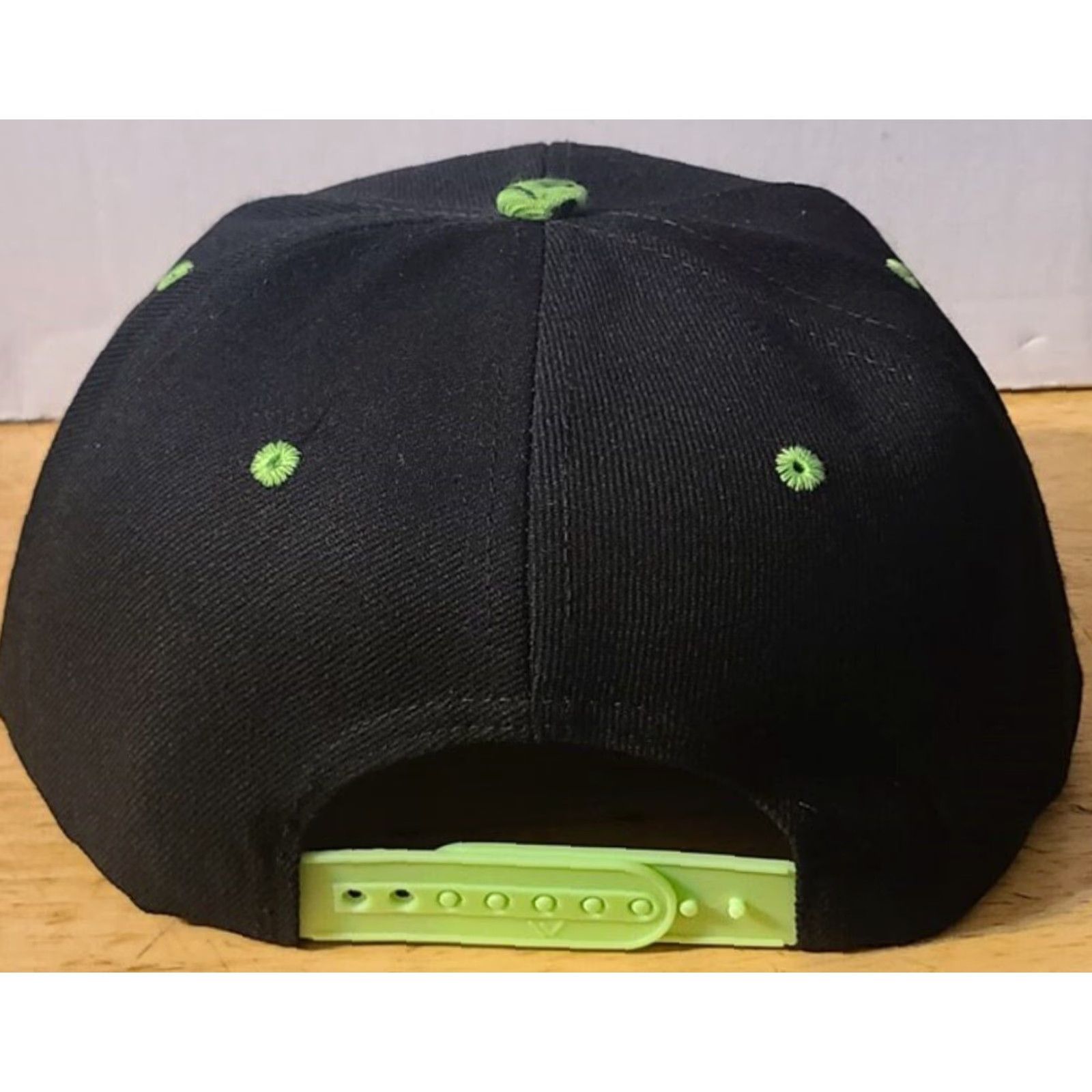 Vintage WEED LIFE MARIJUANA LEAF LEAVES CANNABIS SNAPBACK BASEBALL CAP ( BLACK ) Size ONE SIZE - 2 Thumbnail