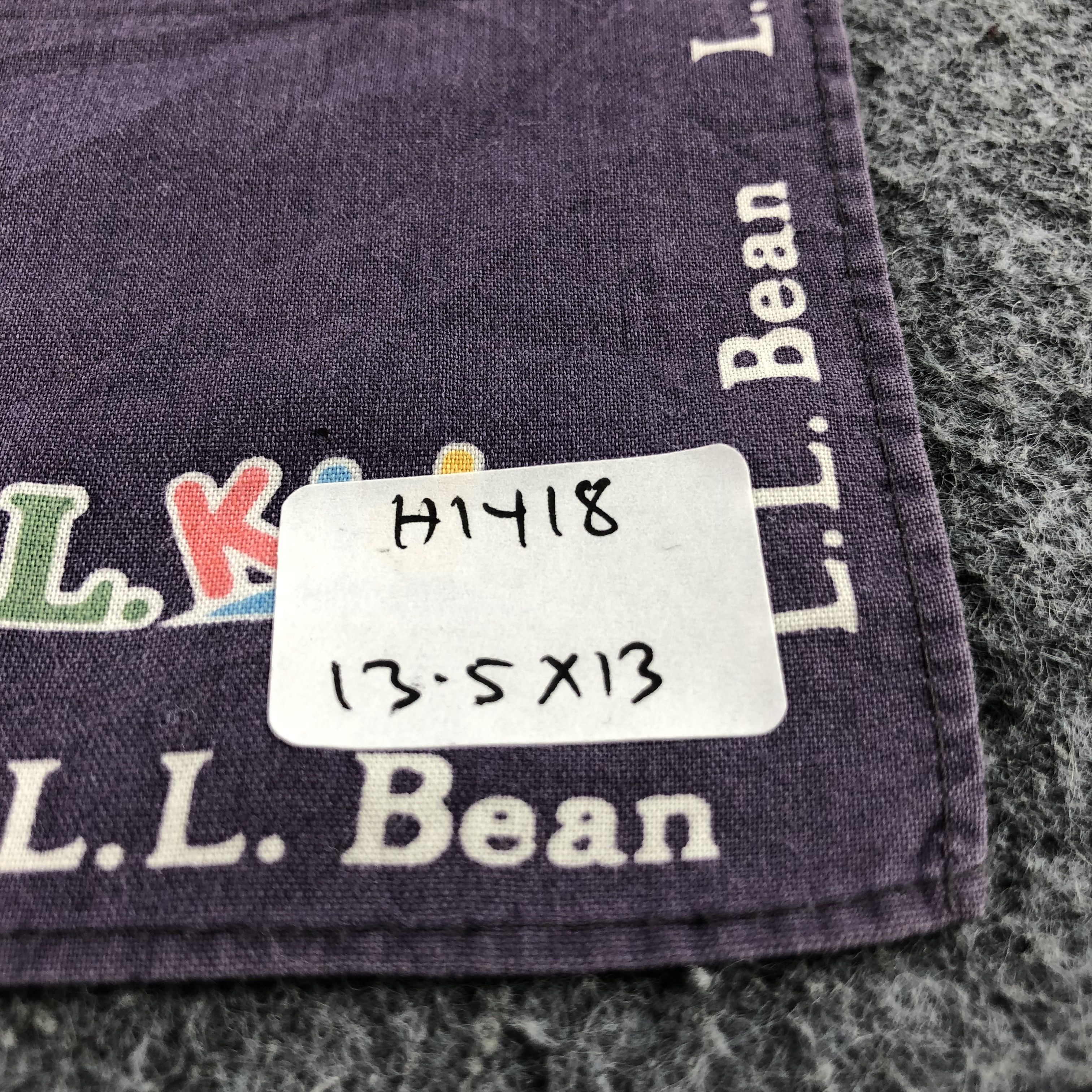 L.L. Bean L.L Beans Kids Handkerchief Neckerchief Bandana H1418 Size ONE SIZE - 5 Thumbnail