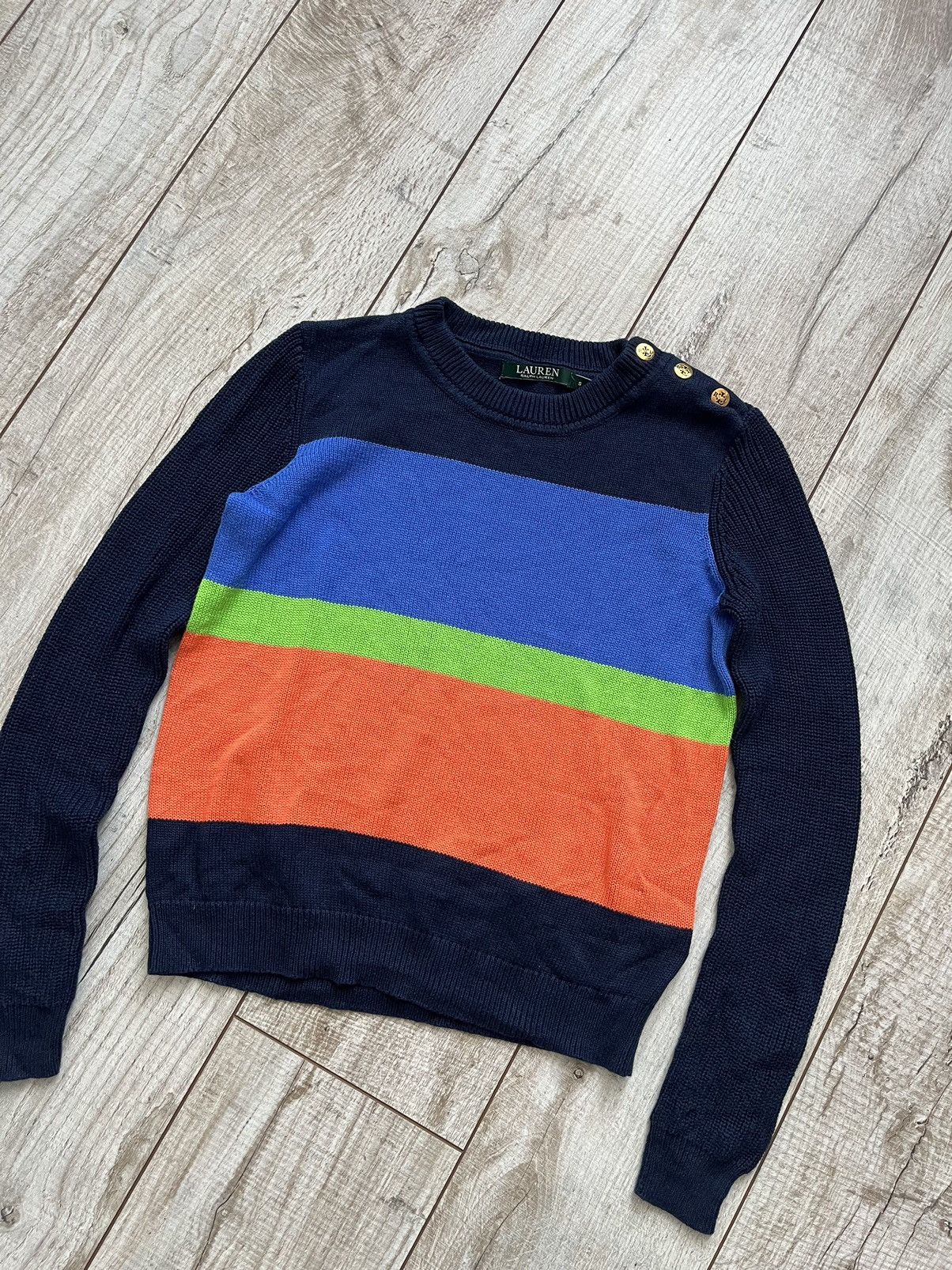 Polo Ralph Lauren × Vintage Vintage Sweater Polo Ralph Lauren Size S / US 4 / IT 40 - 2 Thumbnail