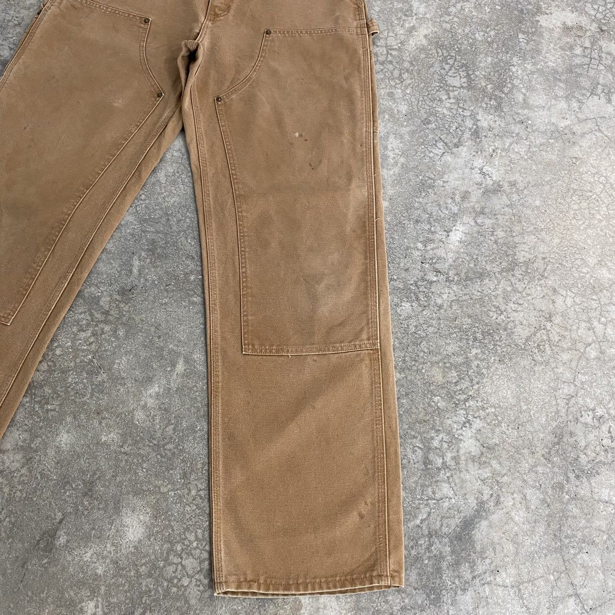 Carhartt Vintage Carhartt Double Knee Tan Carpenter Work Pants Size US 34 / EU 50 - 6 Thumbnail