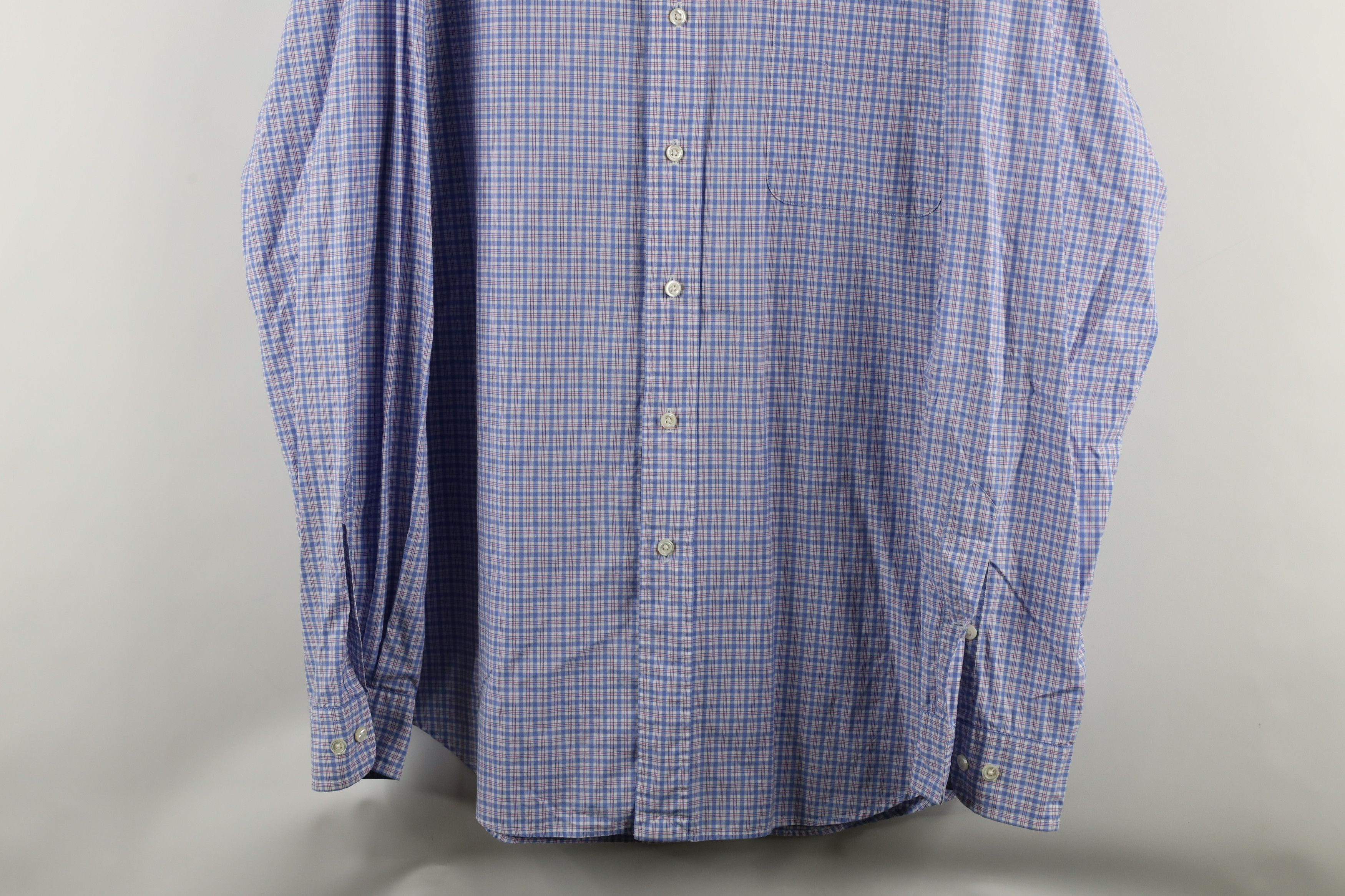 Polo Ralph Lauren Vintage 90s Ralph Lauren Fit Collared Button Down Shirt Size US L / EU 52-54 / 3 - 3 Thumbnail