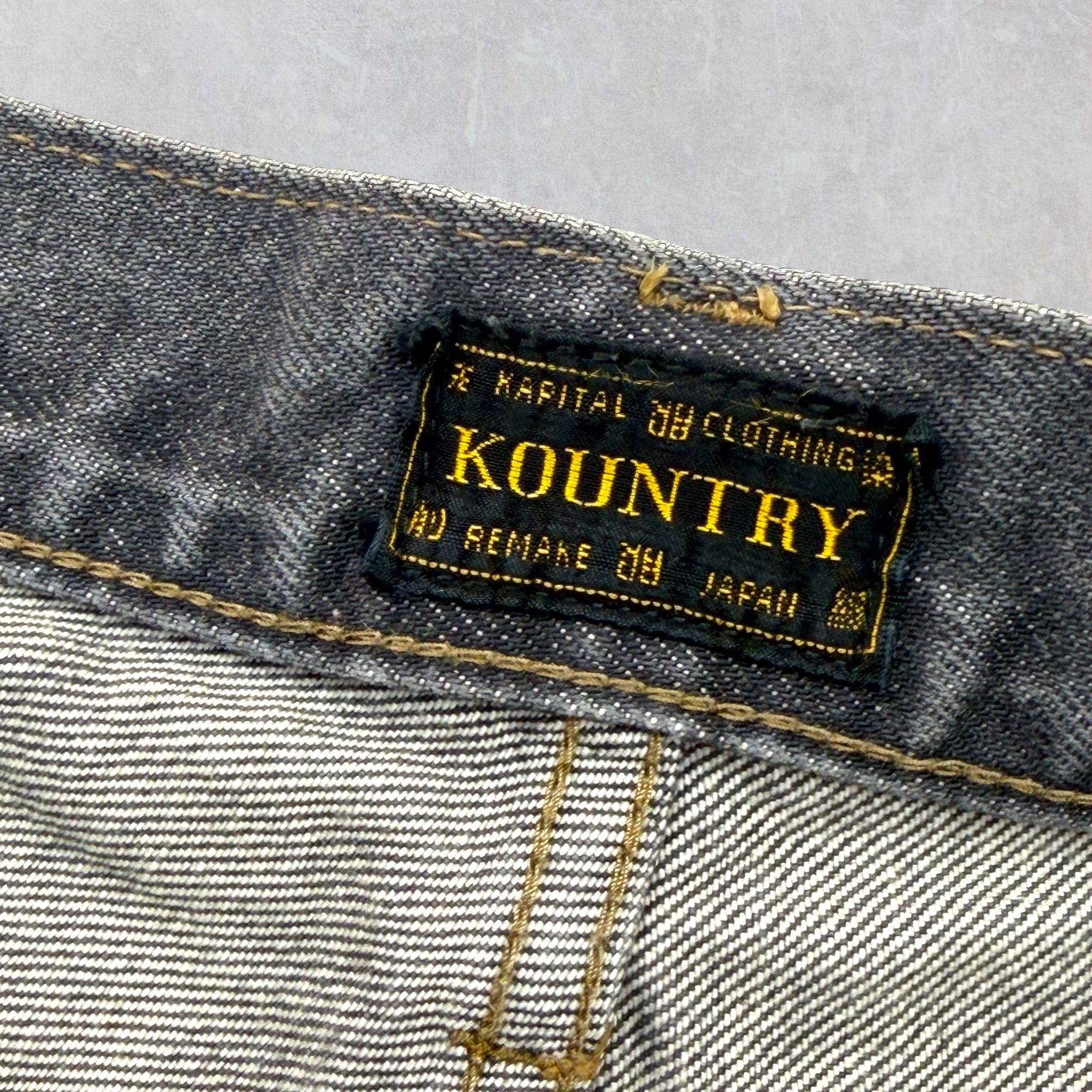 Kapital Kapital Bone Denim Shorts 30 Size US 30 / EU 46 - 5 Thumbnail