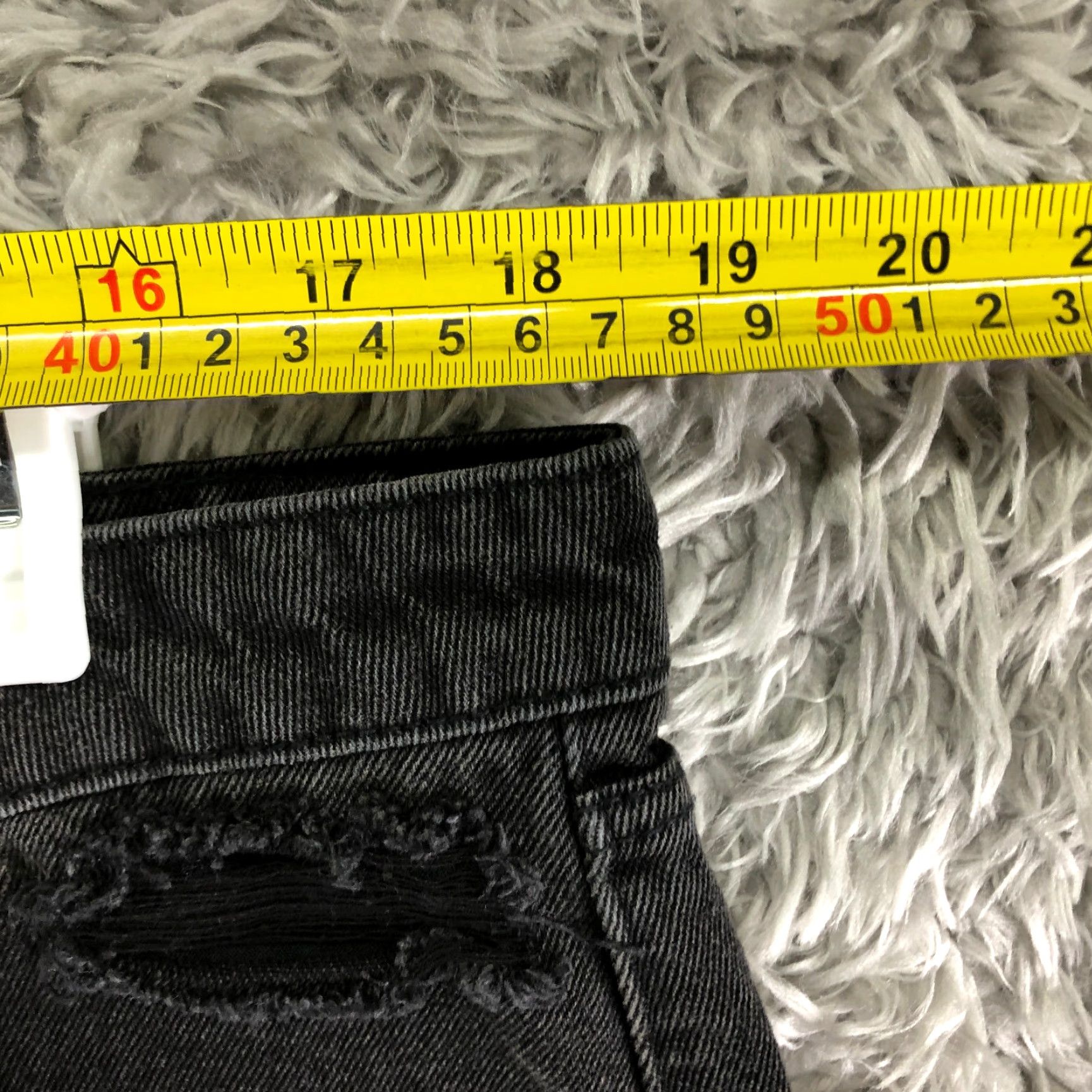 Vintage VINTAGE is not applicable; Wild Fable High Rise Bermuda Shorts Womens Size 16 Black Denim Jean Shorts Size 38" / US 16 / IT 52 - 2 Thumbnail