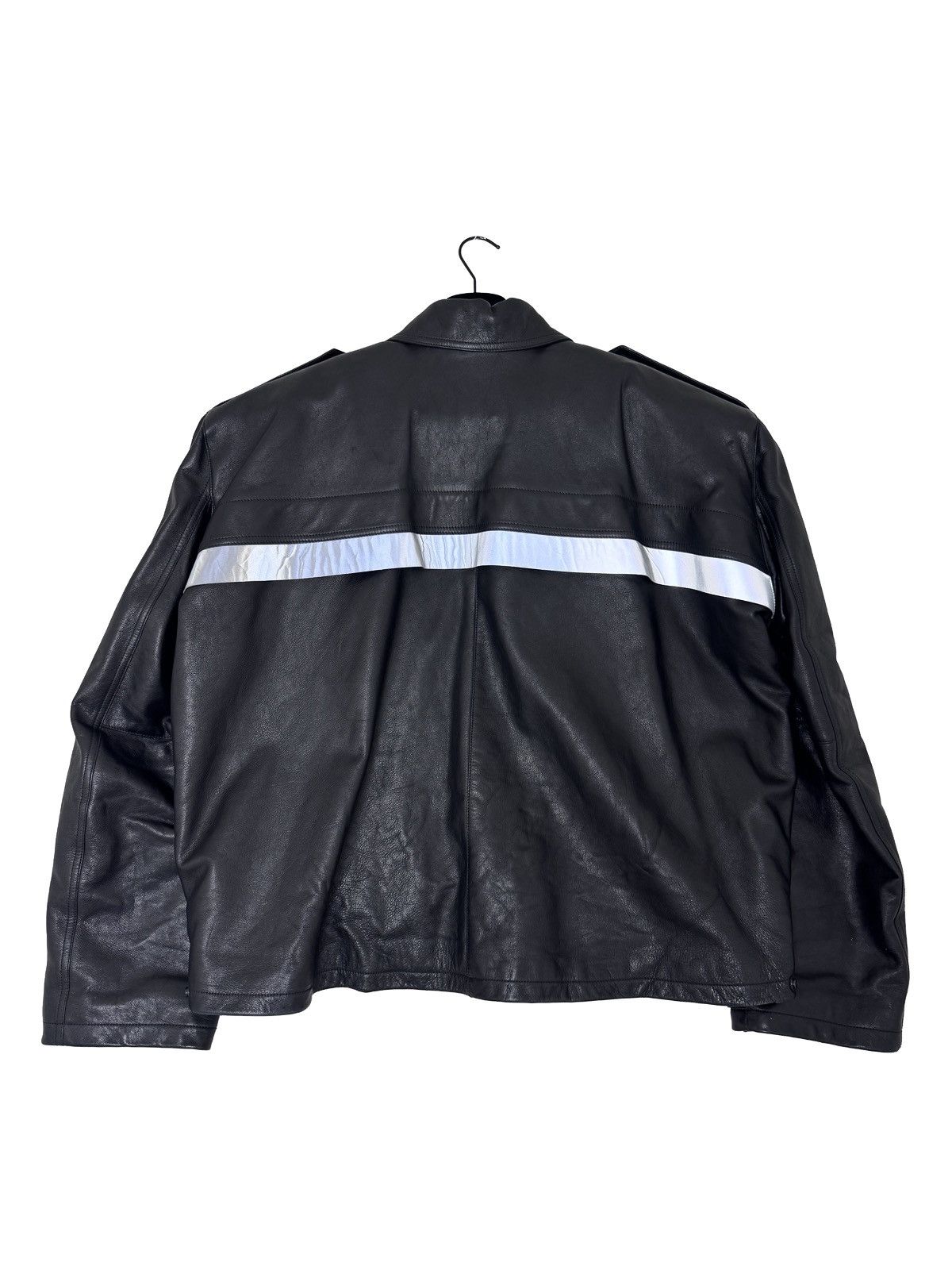 Balenciaga Balenciag 23SS Uniform Leather jacket Size US M / EU 48-50 / 2 - 2 Thumbnail