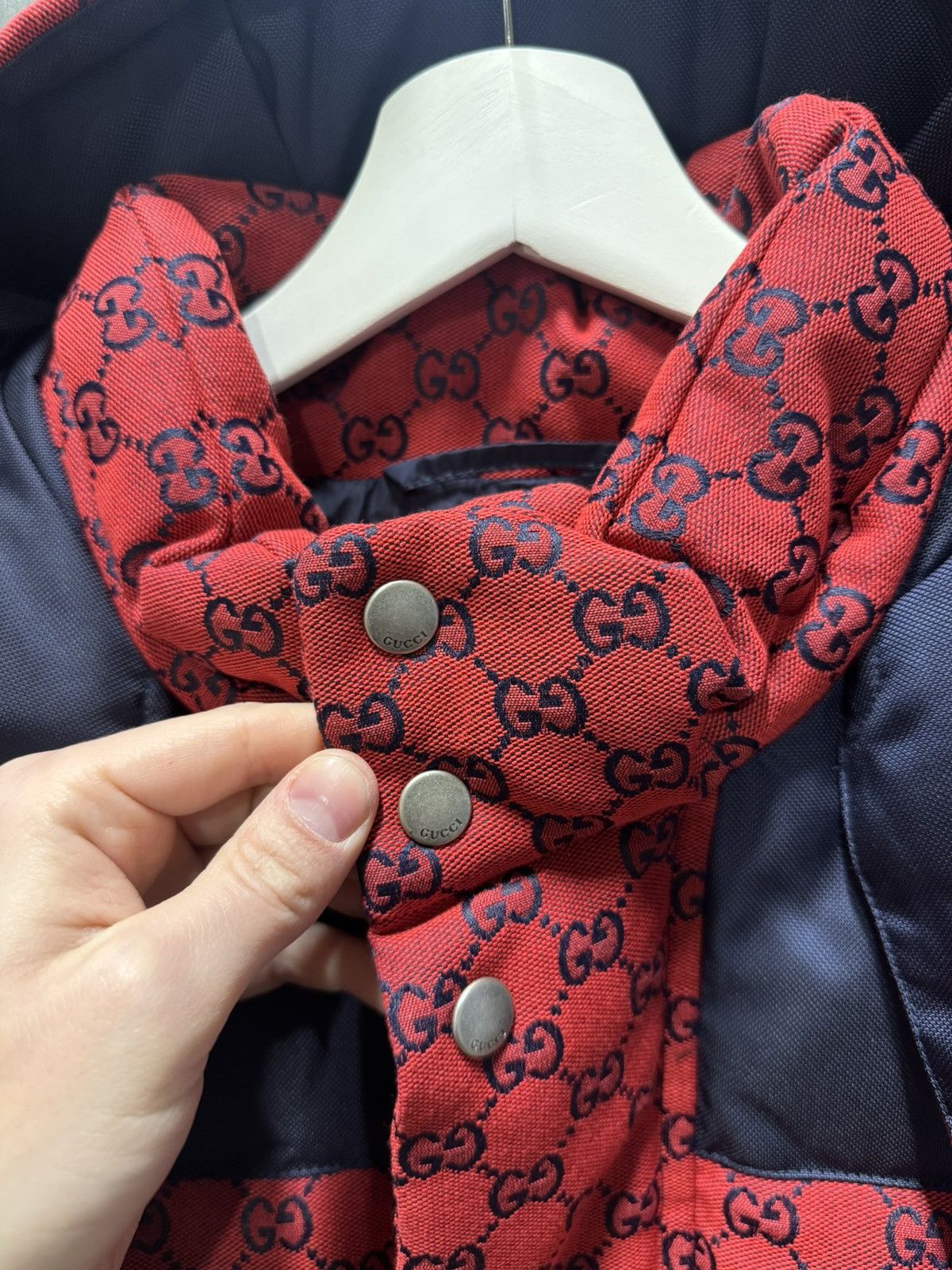 Gucci Gucci GG Canvas Down Jacket NEW 4000$ Size US L / EU 52-54 / 3 - 3 Thumbnail