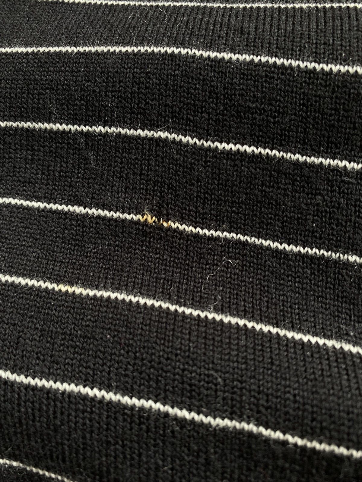 Courreges Courrèges Black Striped Cardigan. Size ONE SIZE - 11 Thumbnail