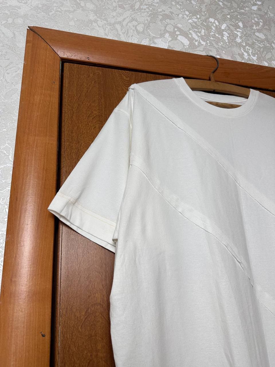 Maison Margiela Maison Margiela White Raw Hem T-Shirt Dress Size L / US 10 / IT 46 - 3 Thumbnail