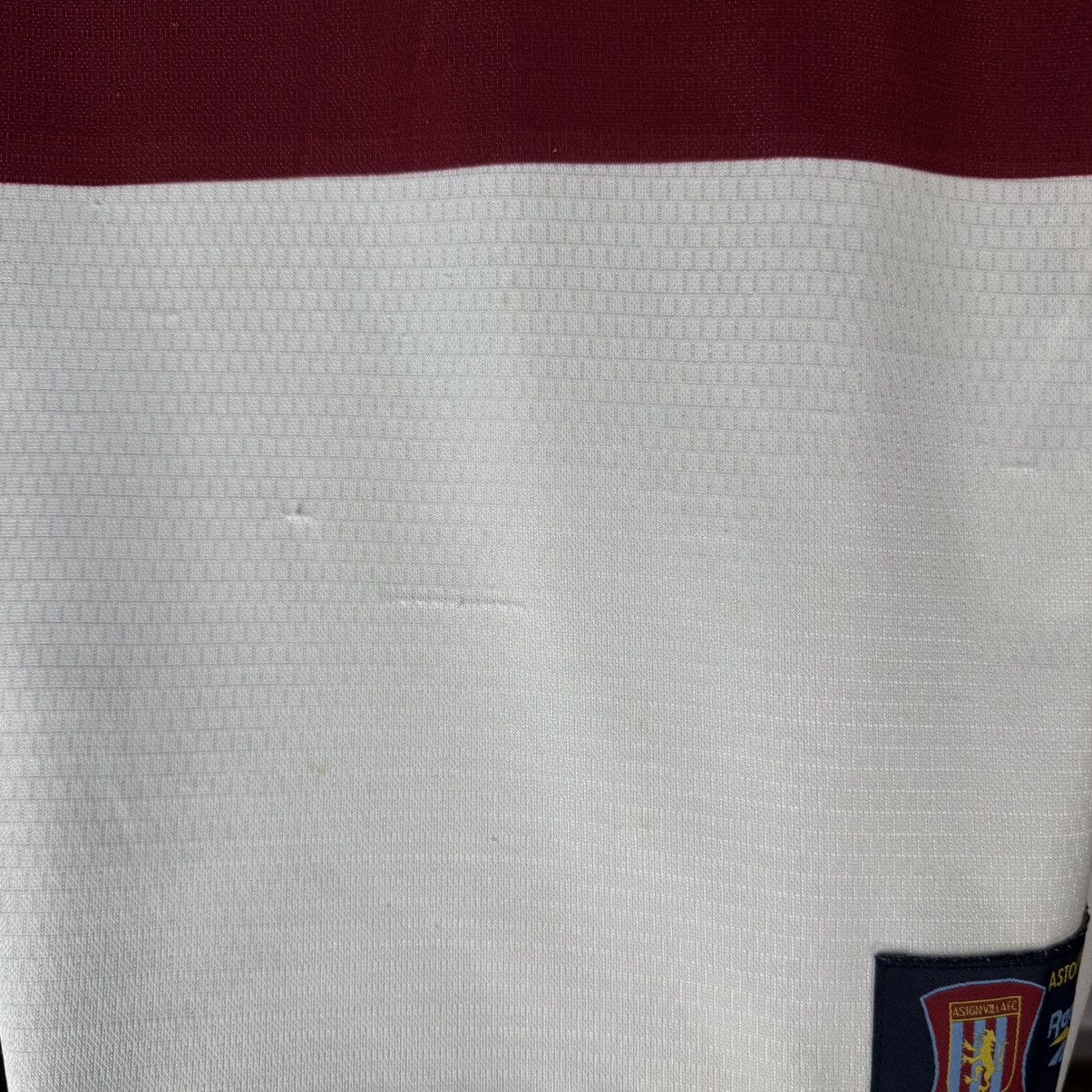 Reebok ASTON VILLA 1997 1998 AWAY FOOTBALL SHIRT SOCCER JERSEY Size US S / EU 44-46 / 1 - 22 Thumbnail