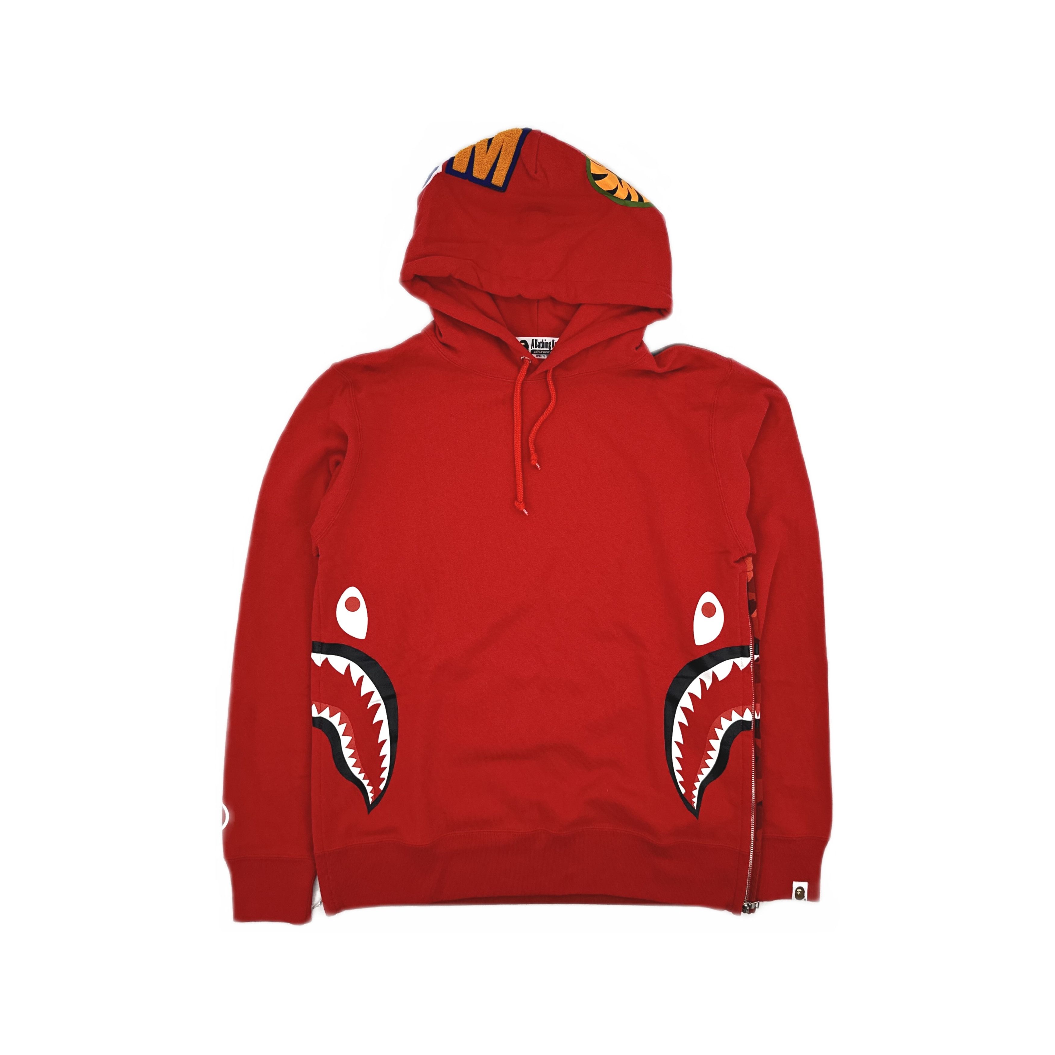 Bape A Bathing Ape Shark Camo Hoodie Size L Size US L / EU 52-54 / 3 - 1 Thumbnail