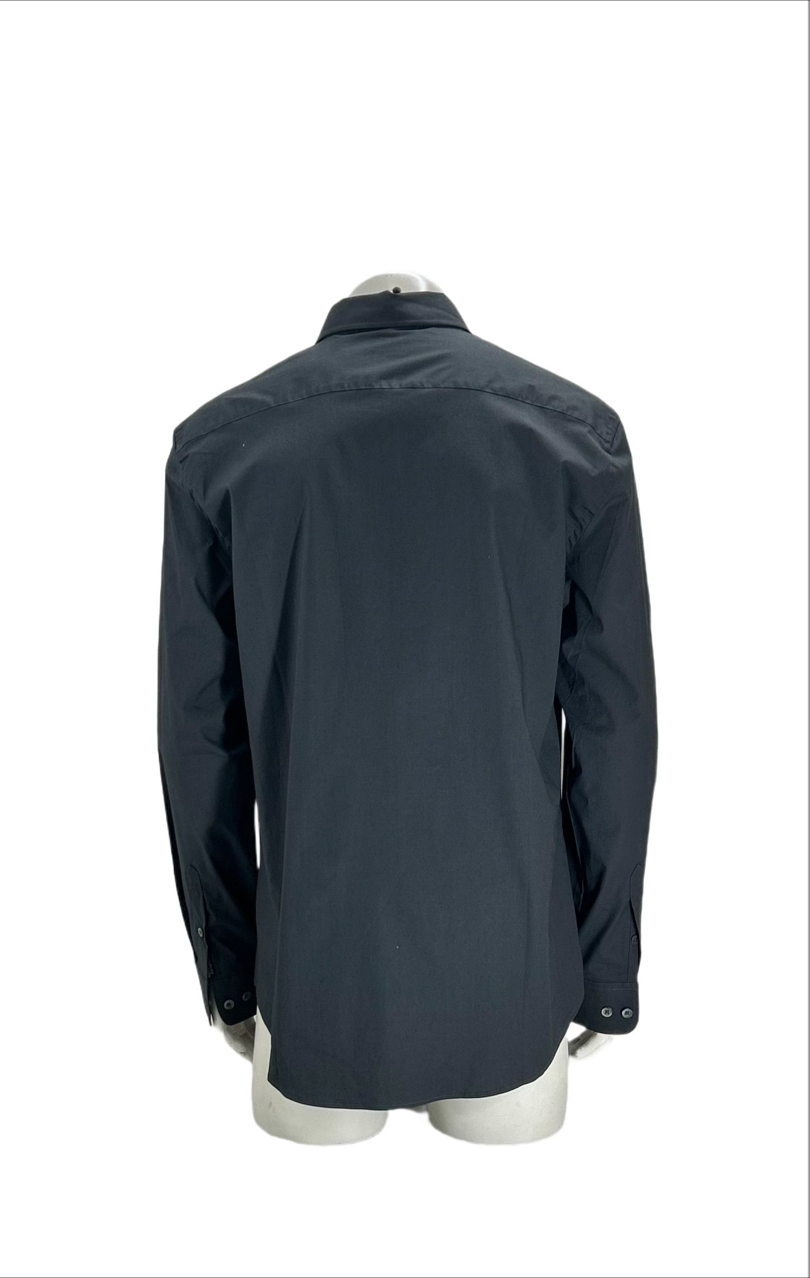 C.P. Company CP Company Black Stretch Cotton Shirt SIZE 7 Size US XXL / EU 58 / 5 - 3 Thumbnail