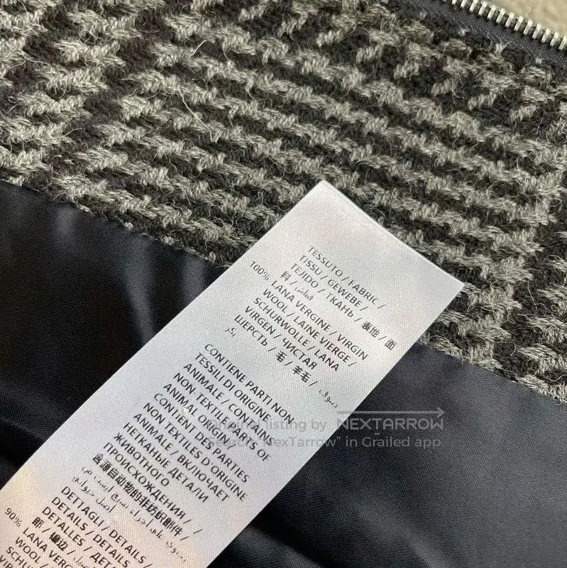 Alexander McQueen Alexander McQueen Gray Wool Men's Long Sleeve Sweatshirt . Size US M / EU 48-50 / 2 - 5 Thumbnail