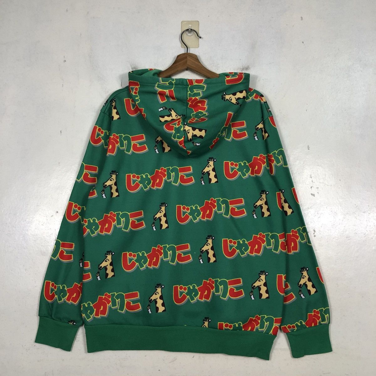 Japanese Brand 📌Vintage Hoodie Pull Over Okashi Collabo Full Print Size US L / EU 52-54 / 3 - 10 Thumbnail