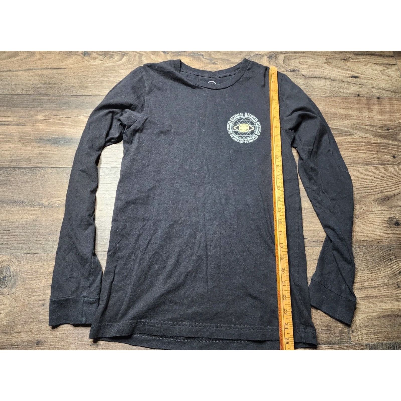 Doublet Mythical Good Mythical Morning Double Sided Eye Long Sleeve T Shirt Black Adult Unisex Small Size US S / EU 44-46 / 1 - 2 Thumbnail
