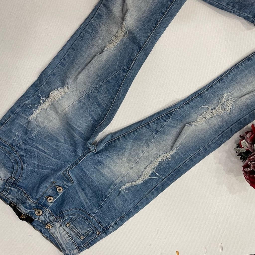Other Daniela Tobler blue washed skinny jeans Size 25 Size 25" / US 0 / IT 36 - 2 Thumbnail