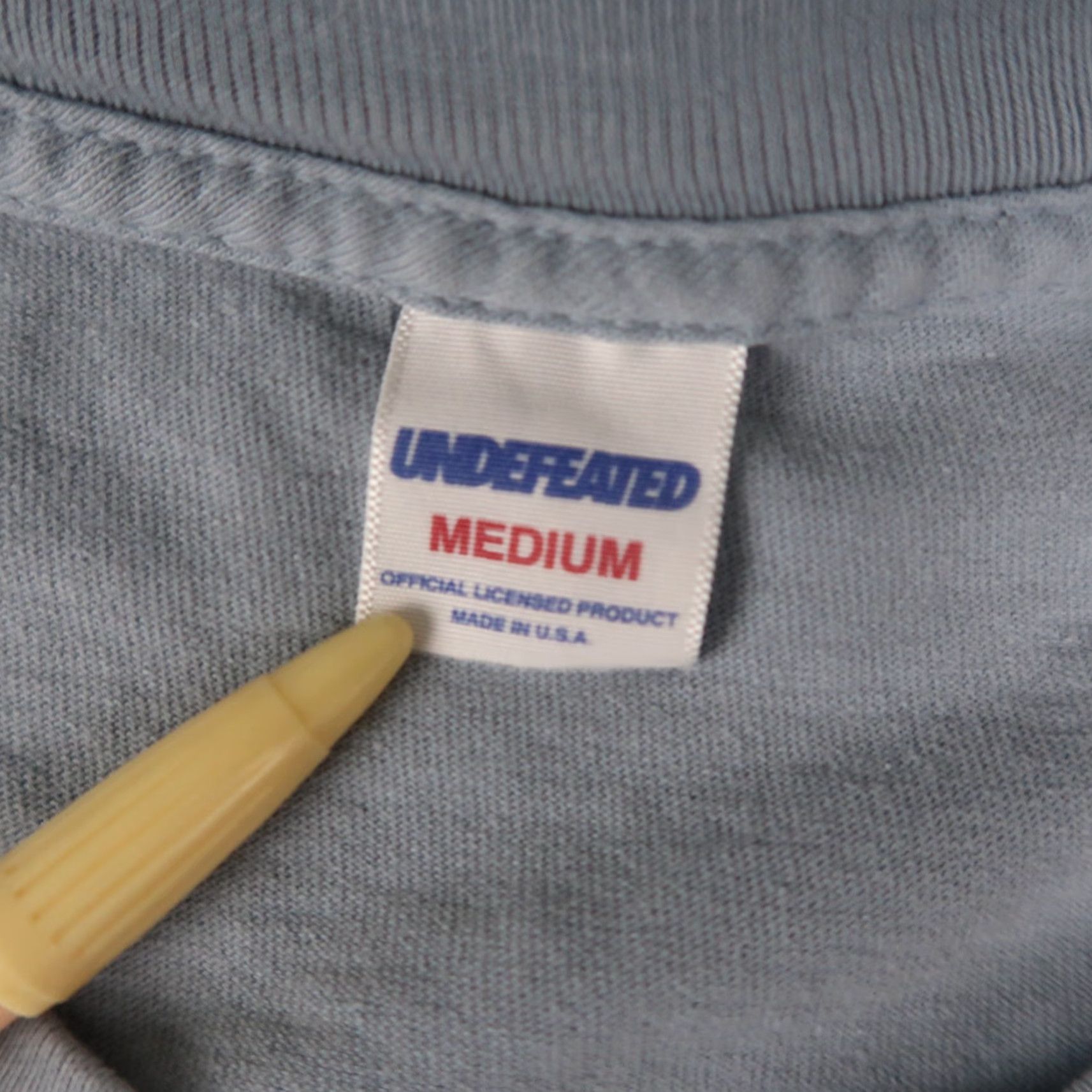 Undefeated Undefeated T-Shirt Mens M Medium Blue Undefeated Streetwear Los Angeles Powder Blue Logo Crew Neck Short Sleeve Size US M / EU 48-50 / 2 - 7 Thumbnail