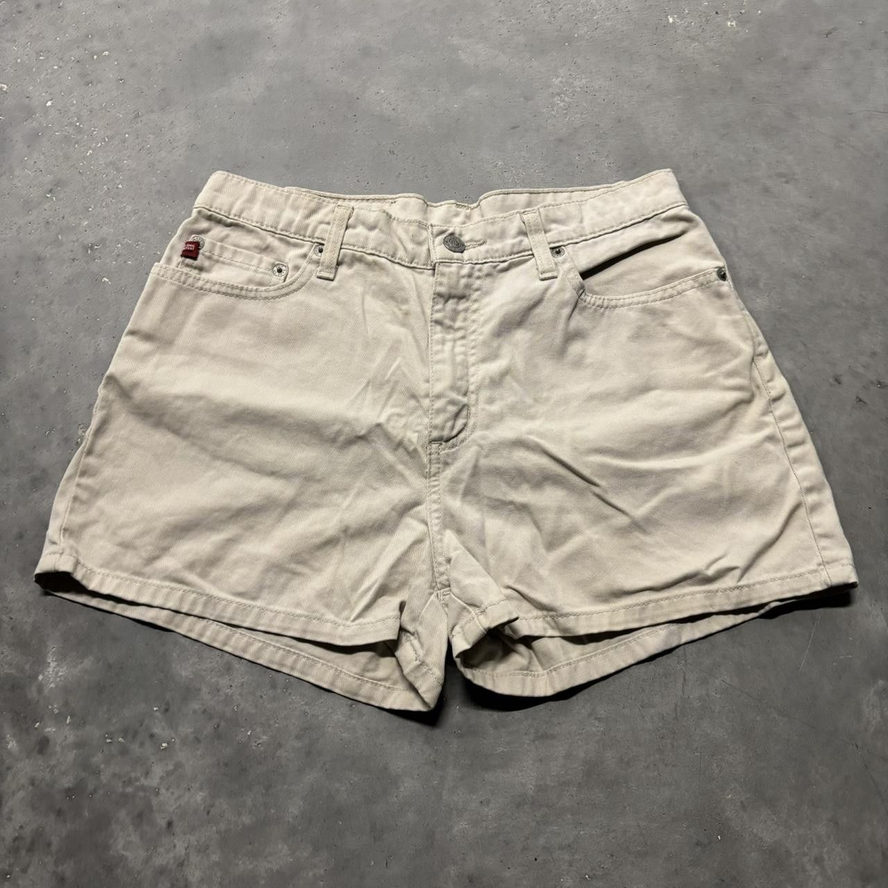 Polo Ralph Lauren × Vintage Vintage Y2K/2000s Cute Polo Ralph Lauren Cyber Shorts! Size 28" / US 6 / IT 42 - 1 Thumbnail