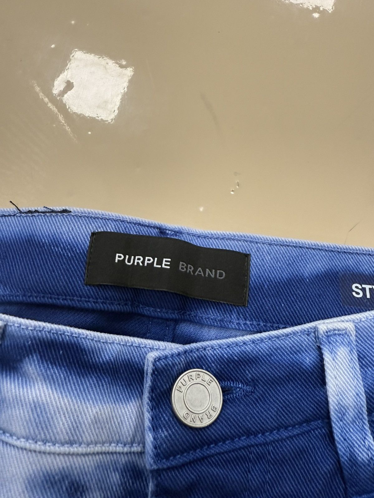 Other Purple Brand Sky Blue Jeans Size 26" / US 2 / IT 38 - 2 Thumbnail