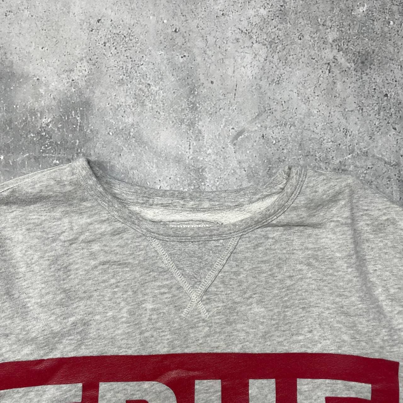True Religion True Religion Spell-Out Logo Crew Sweatshirt Gray Size XL Size US XL / EU 56 / 4 - 4 Thumbnail