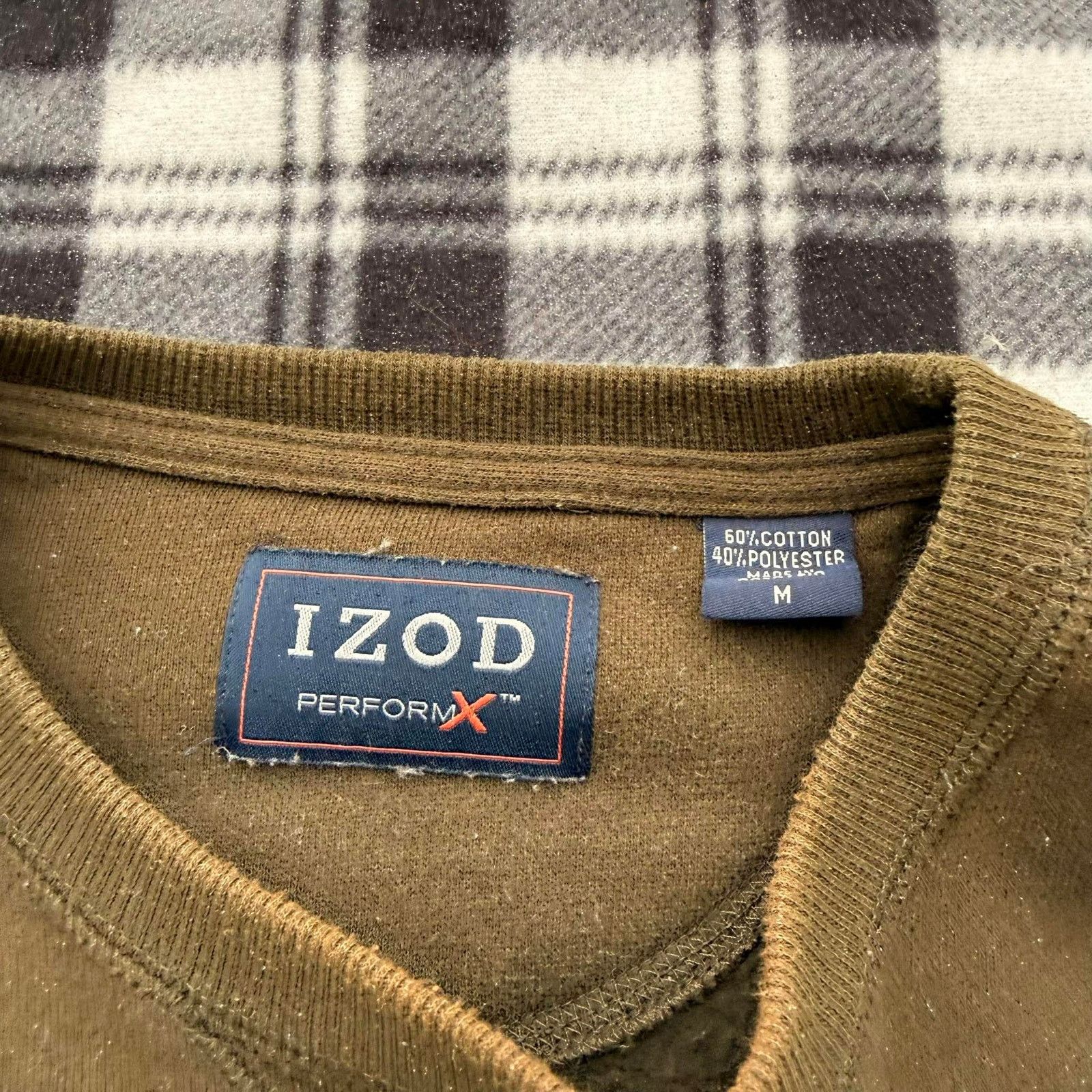 Izod ZOD PerformX Men's Crewneck Sweatshirt - Size Medium Size US M / EU 48-50 / 2 - 4 Thumbnail
