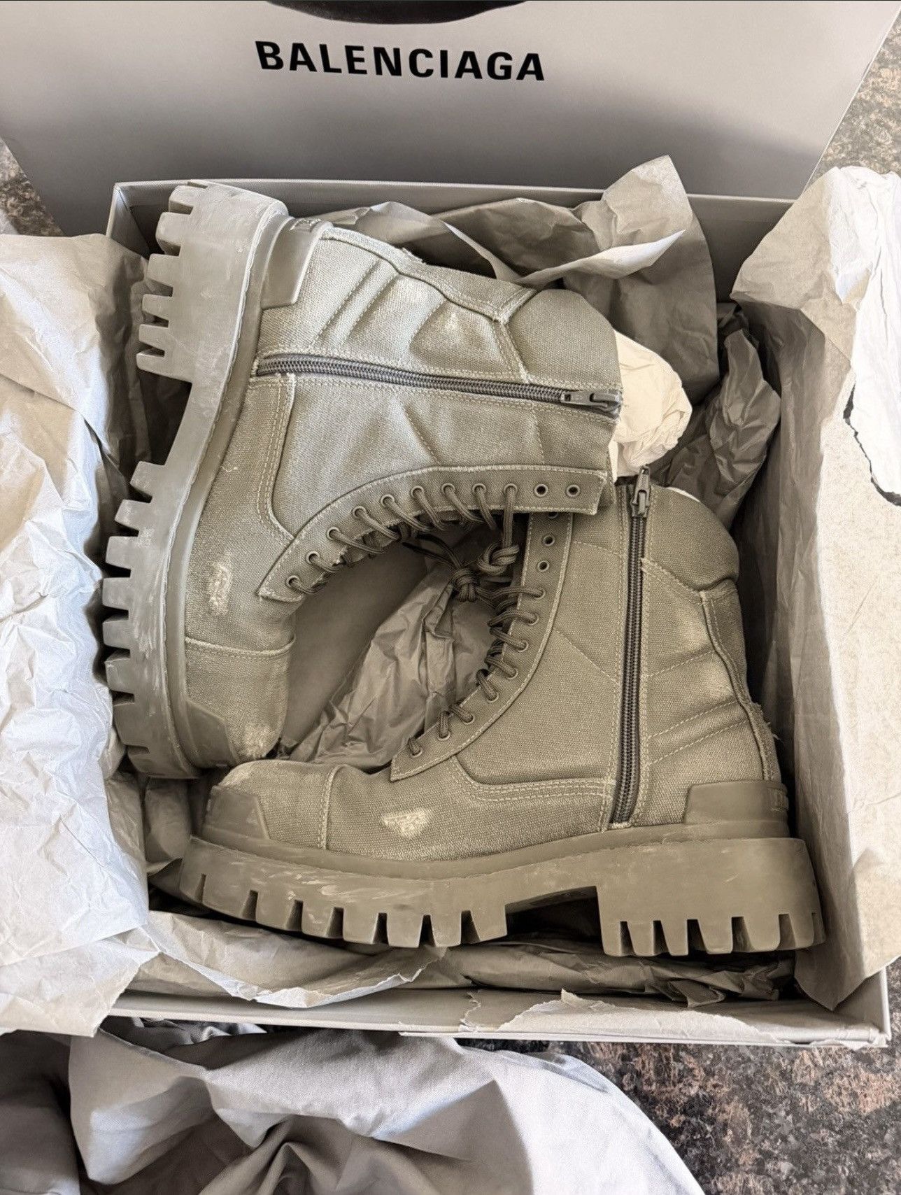 Balenciaga Balenciaga Strike Boots Size US 7 / EU 40 - 12 Thumbnail