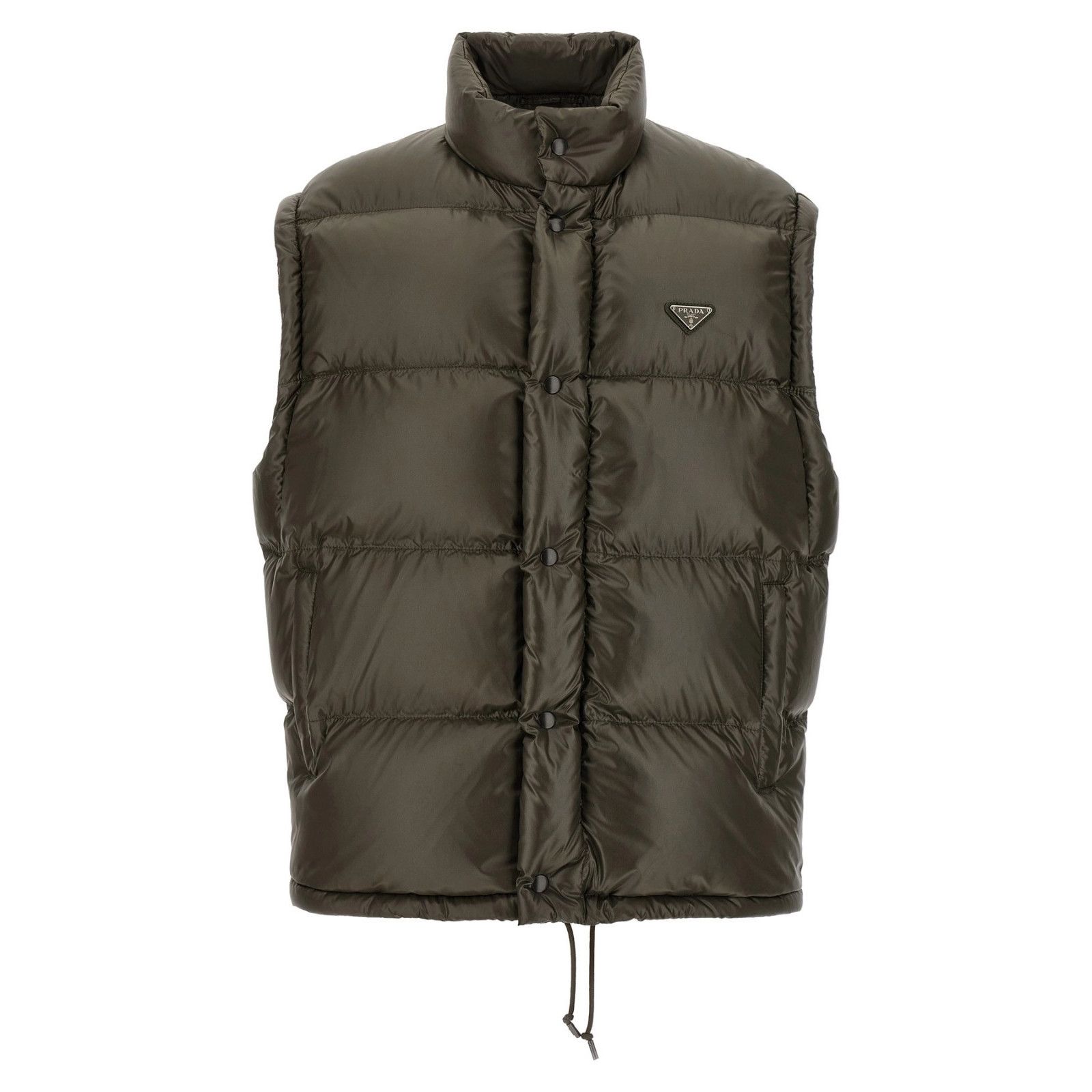 Prada PRADA Gray Re-Nylon Down Jacket New & Authentic (Men's Size: Size US XL / EU 56 / 4 - 3 Thumbnail