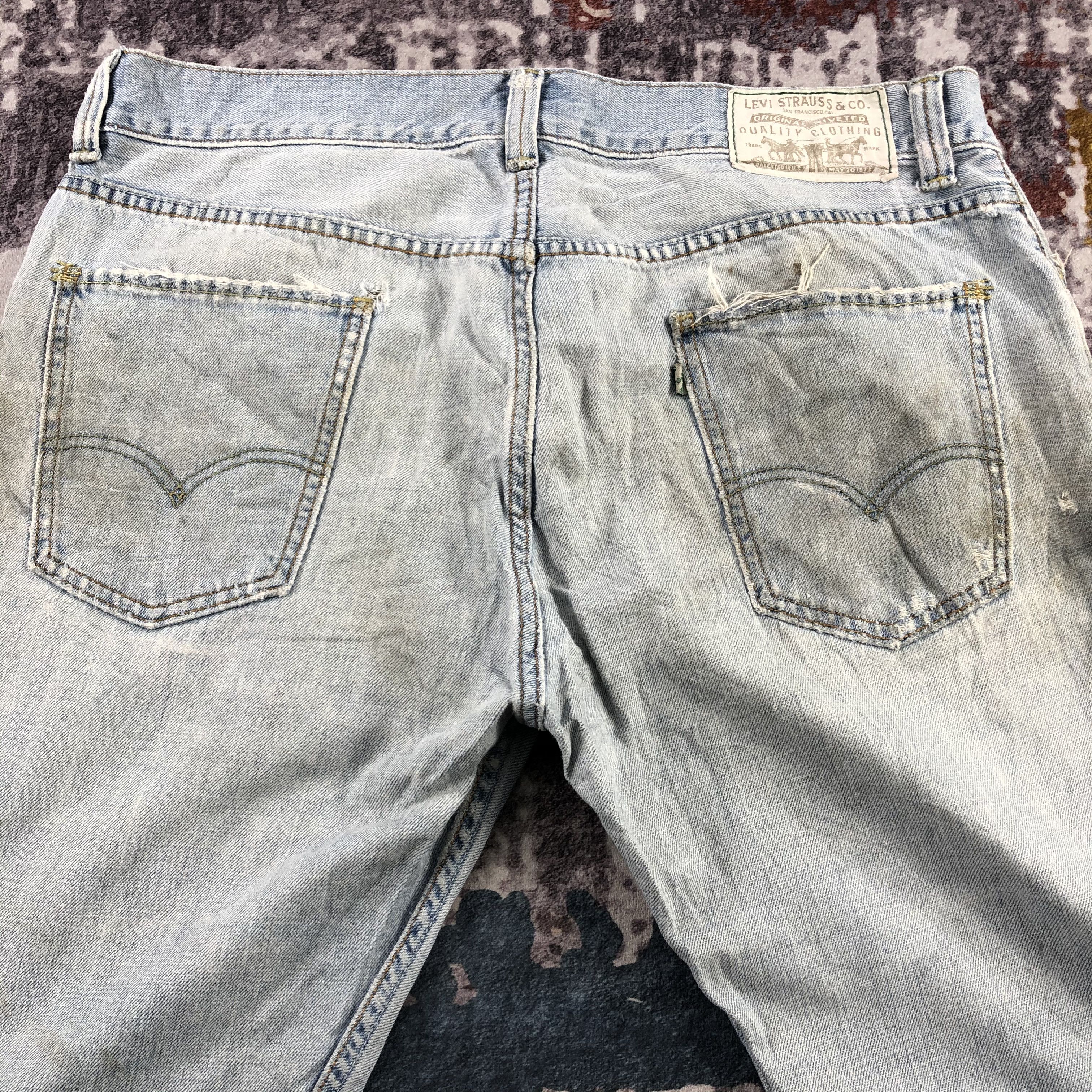 Levi's × Vintage Vintage Light Wash Levis 539 Jeans-JM3112 Size US 37 - 5 Thumbnail