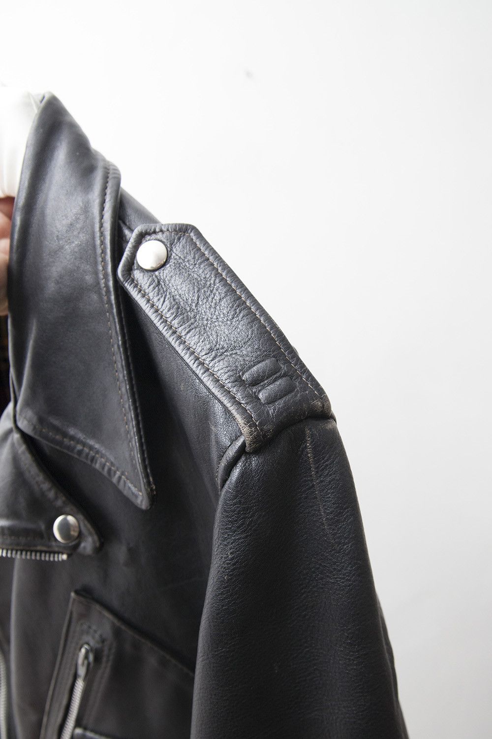 Vintage 1980's Brimaco D-pocket leather jacket Size US S / EU 44-46 / 1 - 7 Thumbnail