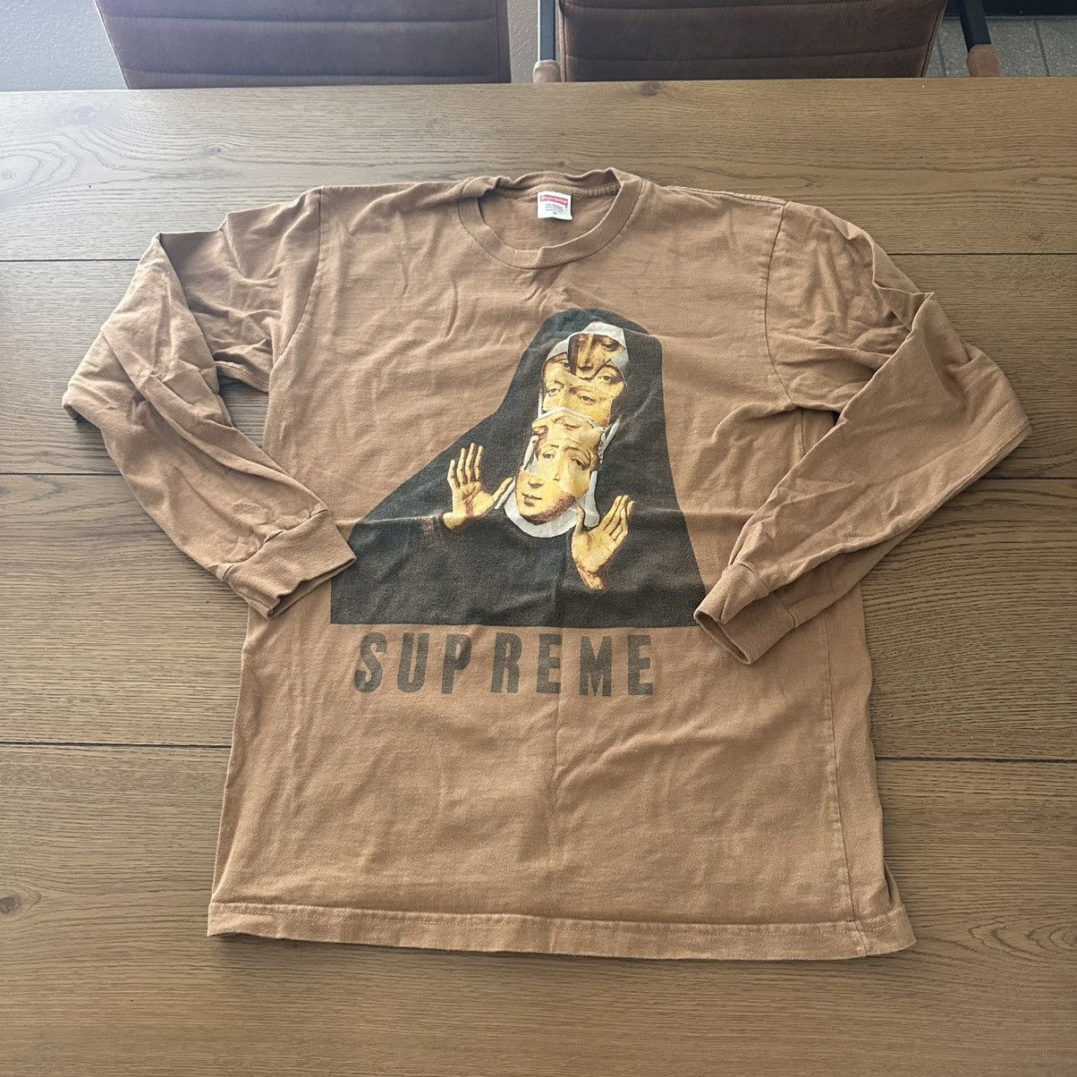 トップス Supreme Nun L/S Tee Supreme Nun LS Tee Black Men's - SS17 - US