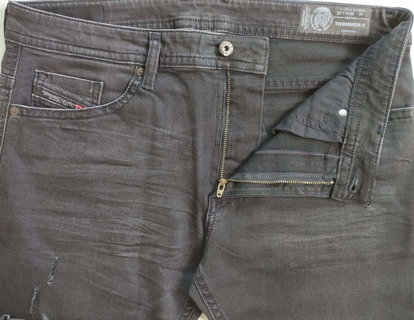 Diesel Diesel THOMMER-C L.32 MENS JEANS T/9603 Size US 34 / EU 50 - 5 Thumbnail