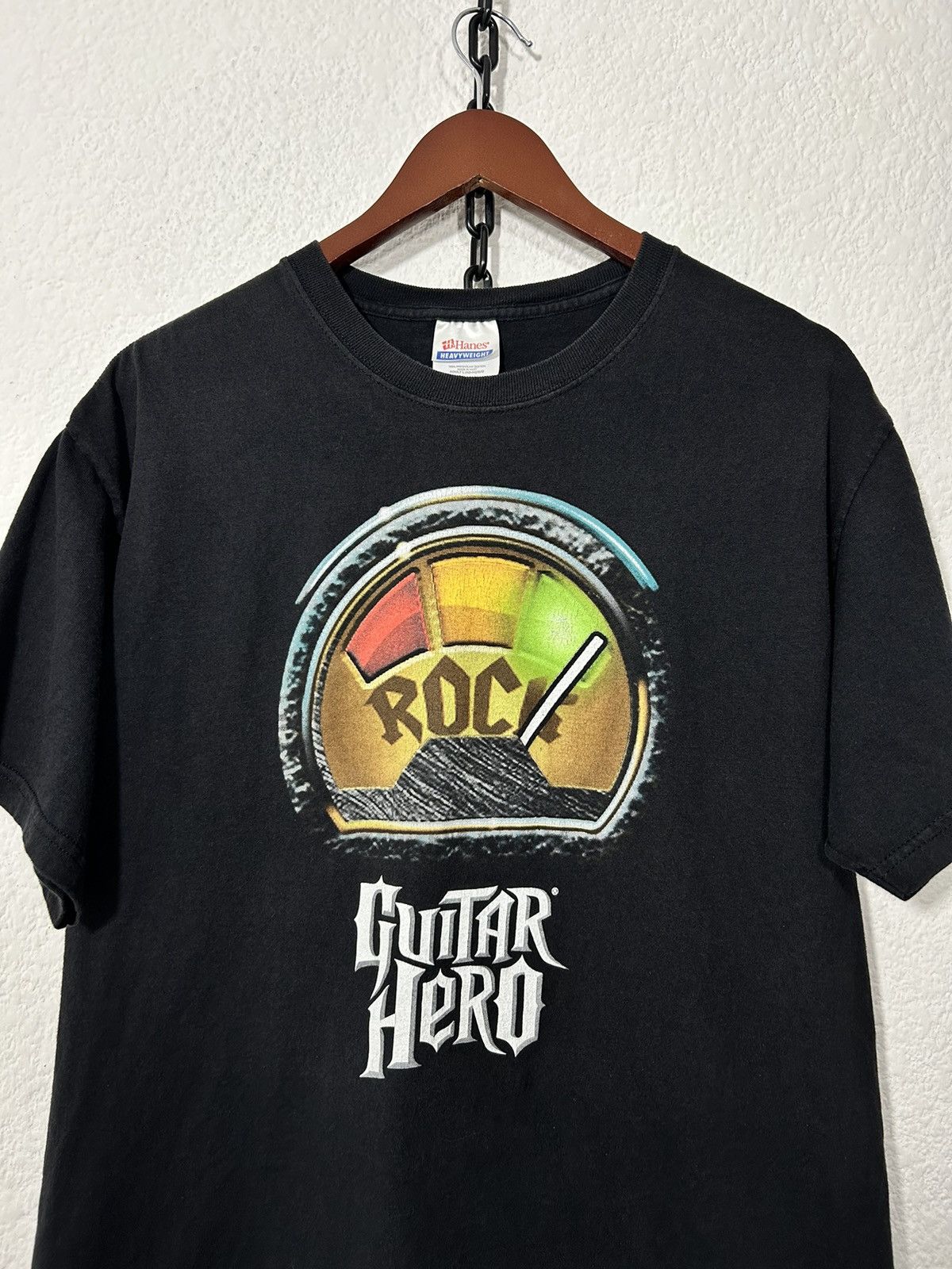 Vintage 2005 Guitar Hero “I Rock” Promo Size US L / EU 52-54 / 3 - 2 Thumbnail