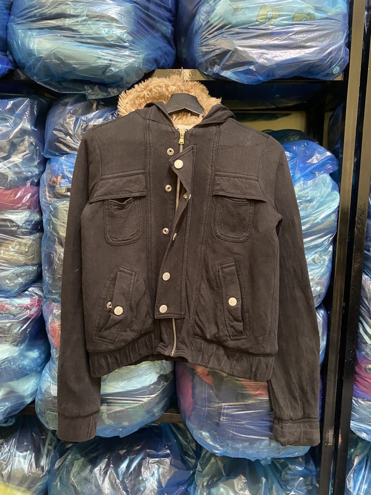 Marc Jacobs MARC JACOBS SHERPA LINING HOODIE Size US XS / EU 42 / 0 - 1 Thumbnail
