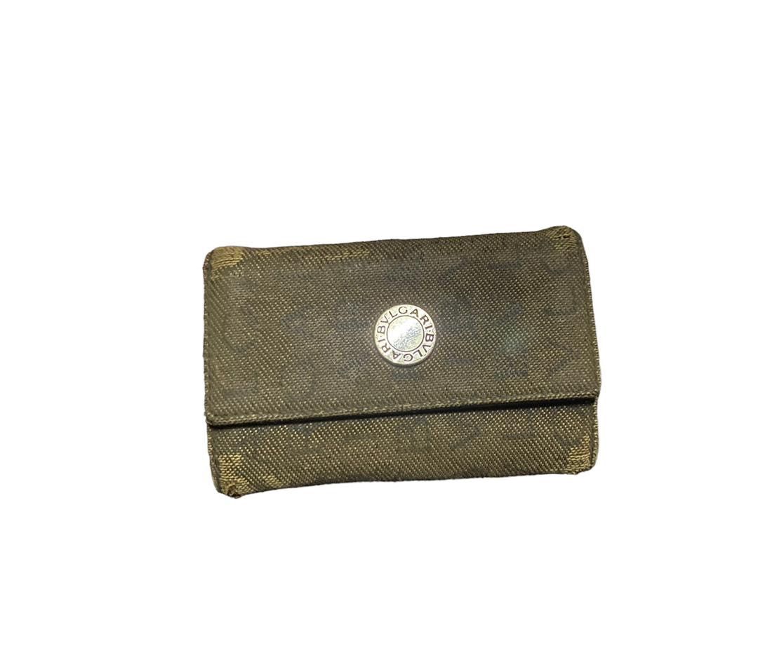 Bvlgari Bvlgari holder key distressed wallet Size ONE SIZE - 1 Thumbnail