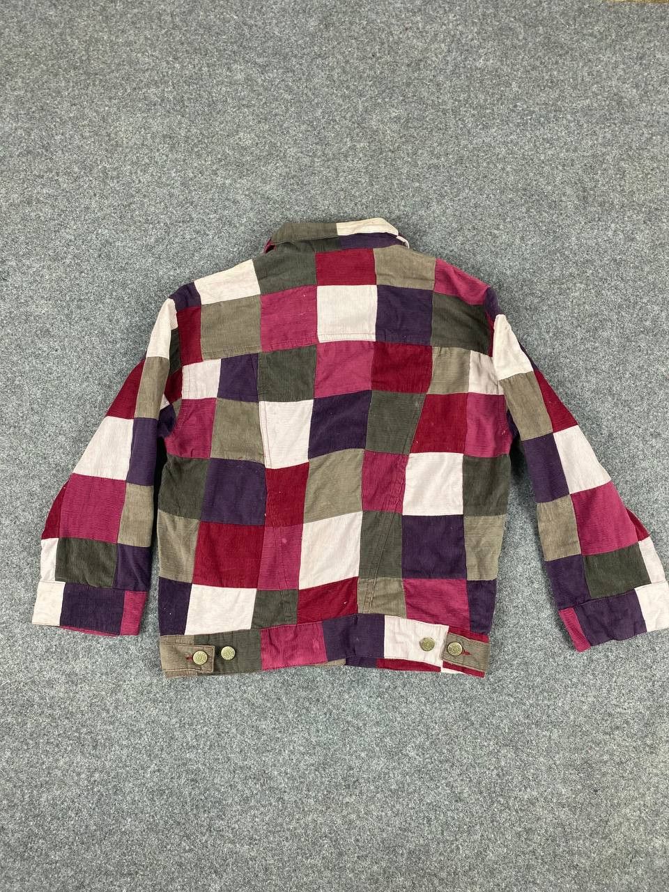 Esprit esprit multicolor patchwork corduroy jacket nice design Size US M / EU 48-50 / 2 - 8 Thumbnail