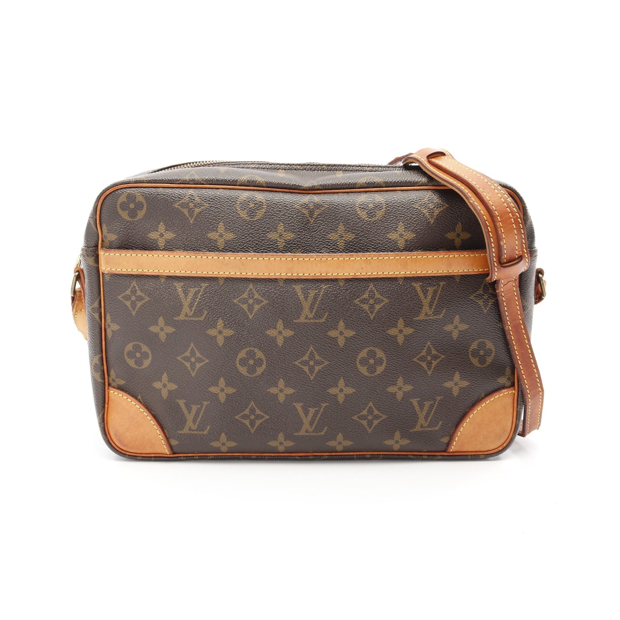 Louis Vuitton Louis Vuitton Trocadero 27 Monogram Shoulder Bag Leather Brown Size ONE SIZE - 1 Thumbnail