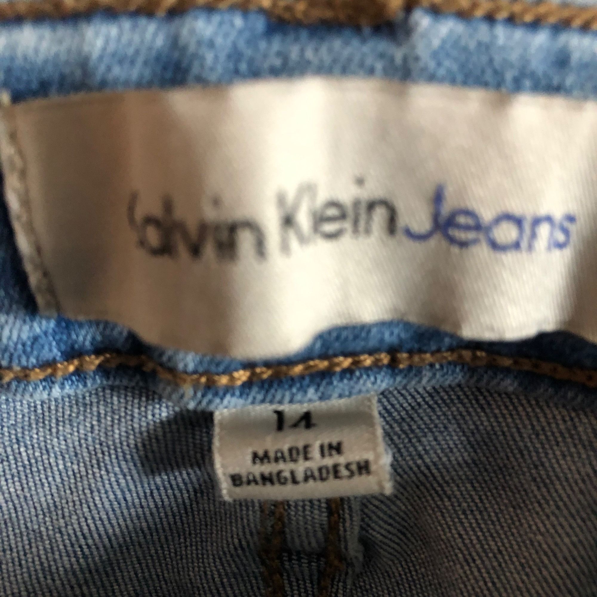 Calvin Klein Calvin Klein Ankle Skinny Women Jeans Size 14 Size 24" / US 00 / IT 34 - 4 Thumbnail