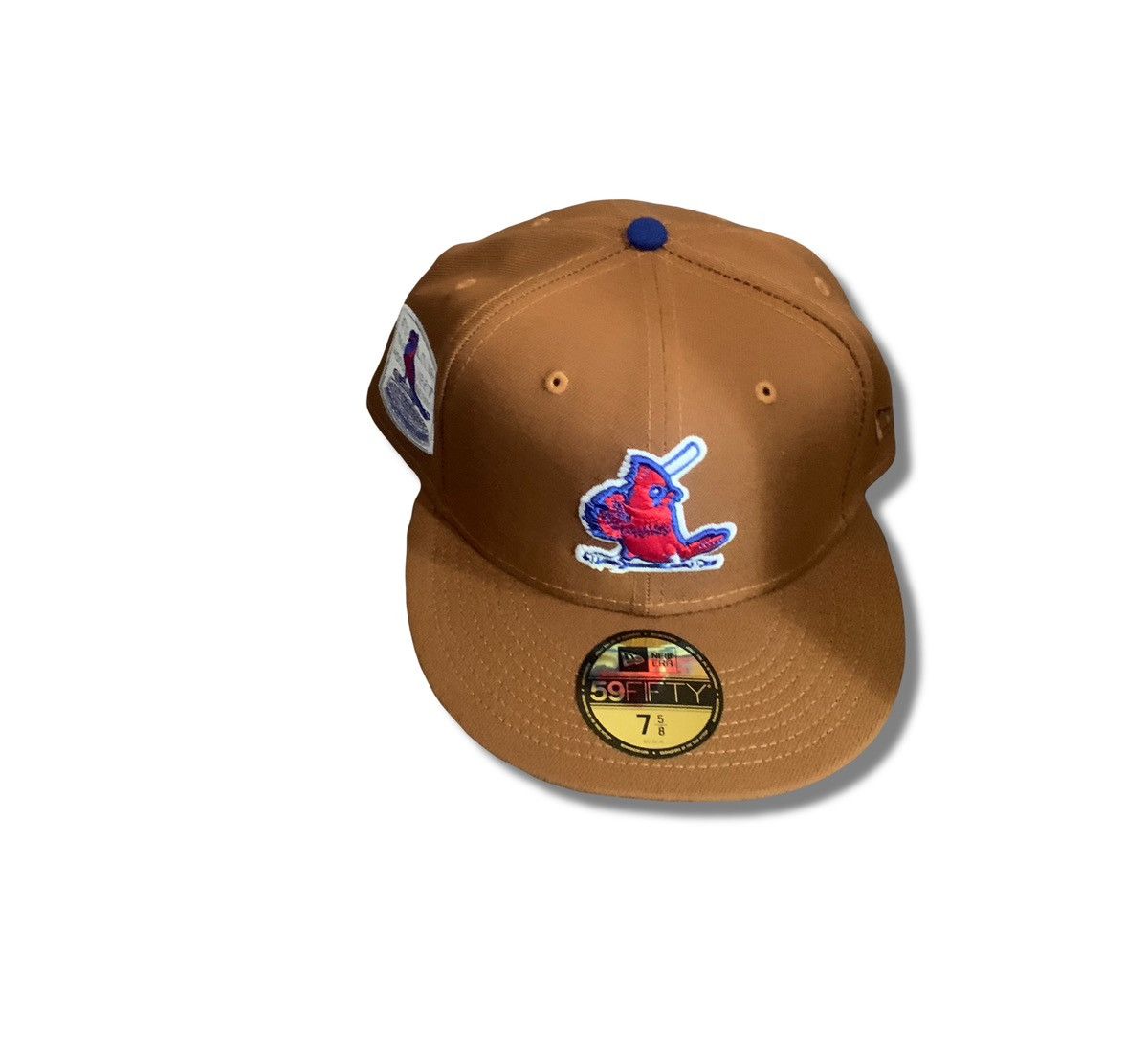 image of 7 5/8 Hat Club/yote Cracker Jack St Louis Cardinals Fitted in Brown, Men's