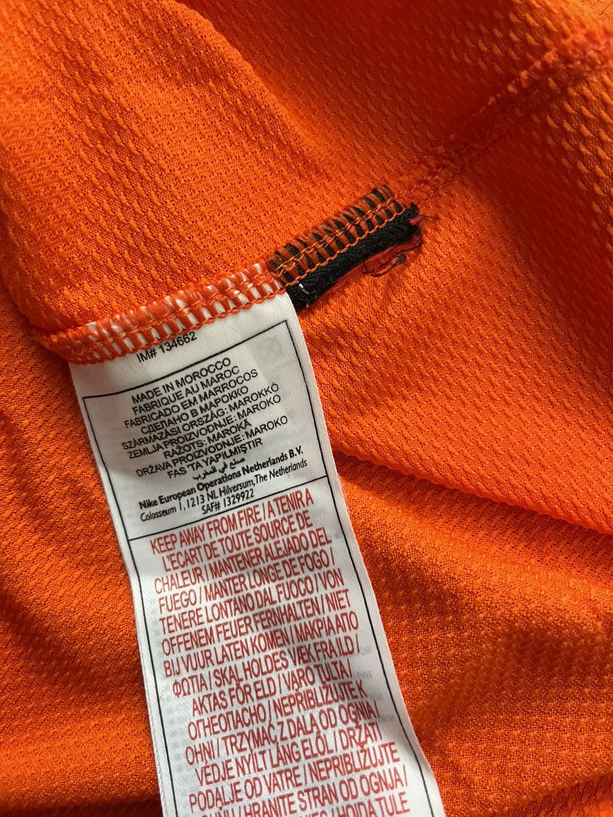 Nike Nike Netherlands 2008/09 Vintage Jersey Shirt Size US S / EU 44-46 / 1 - 5 Thumbnail